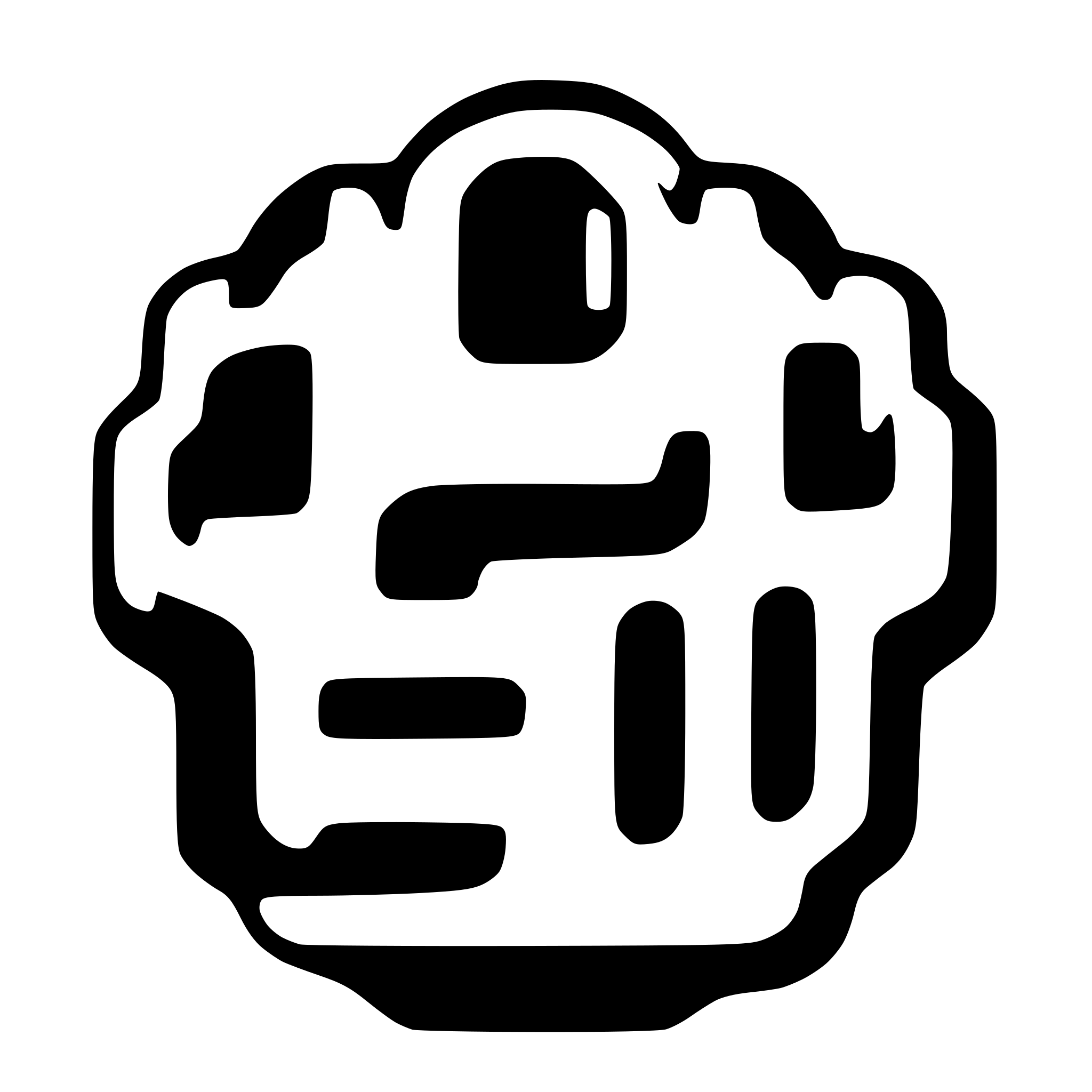 AI-generated SVG of a An electronic brain