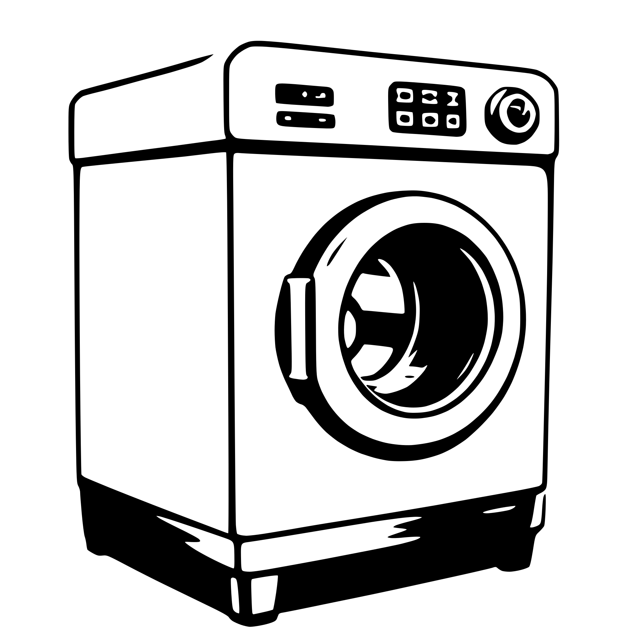 AI-generated SVG of 'washing machine'