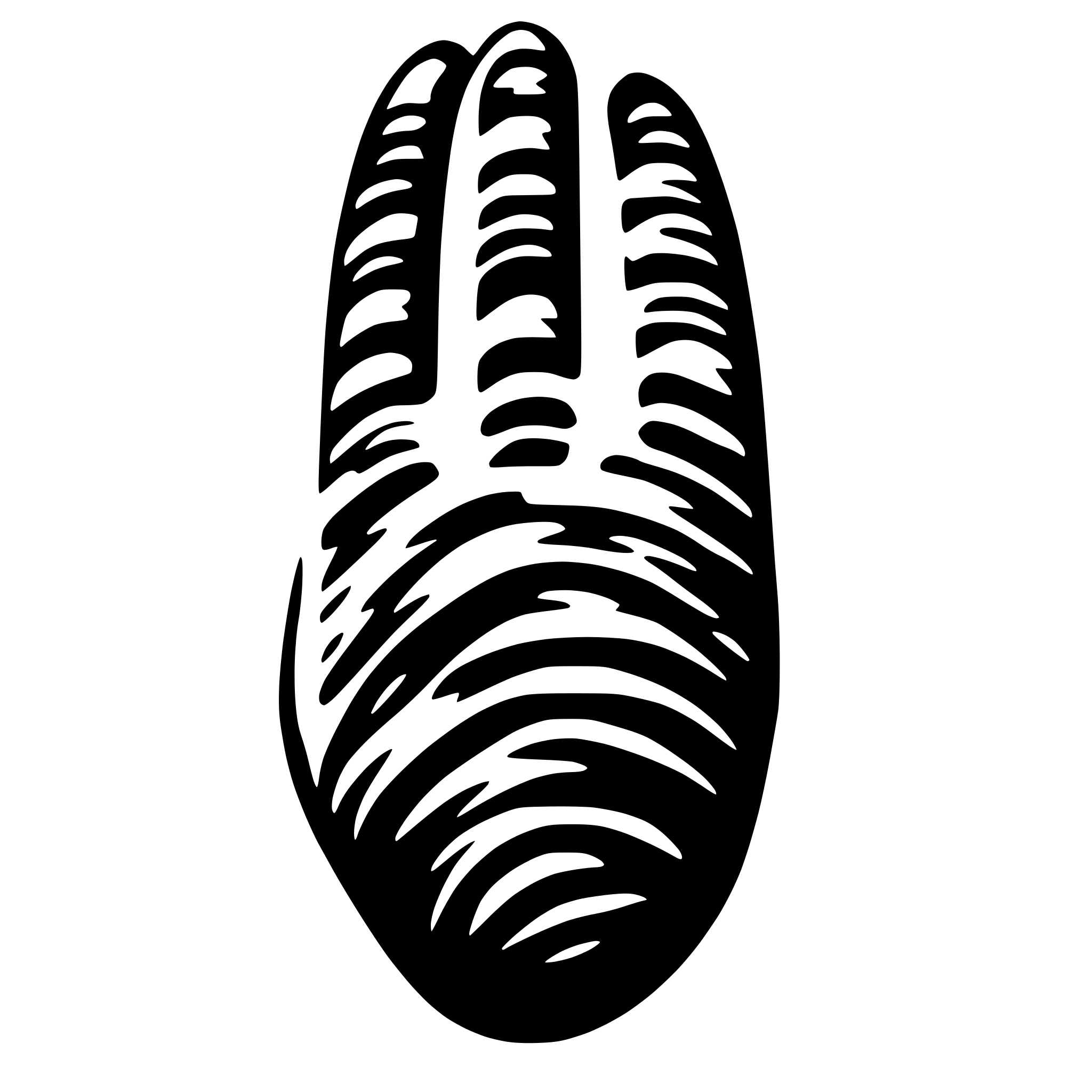 AI-generated SVG of 'fingerprint'