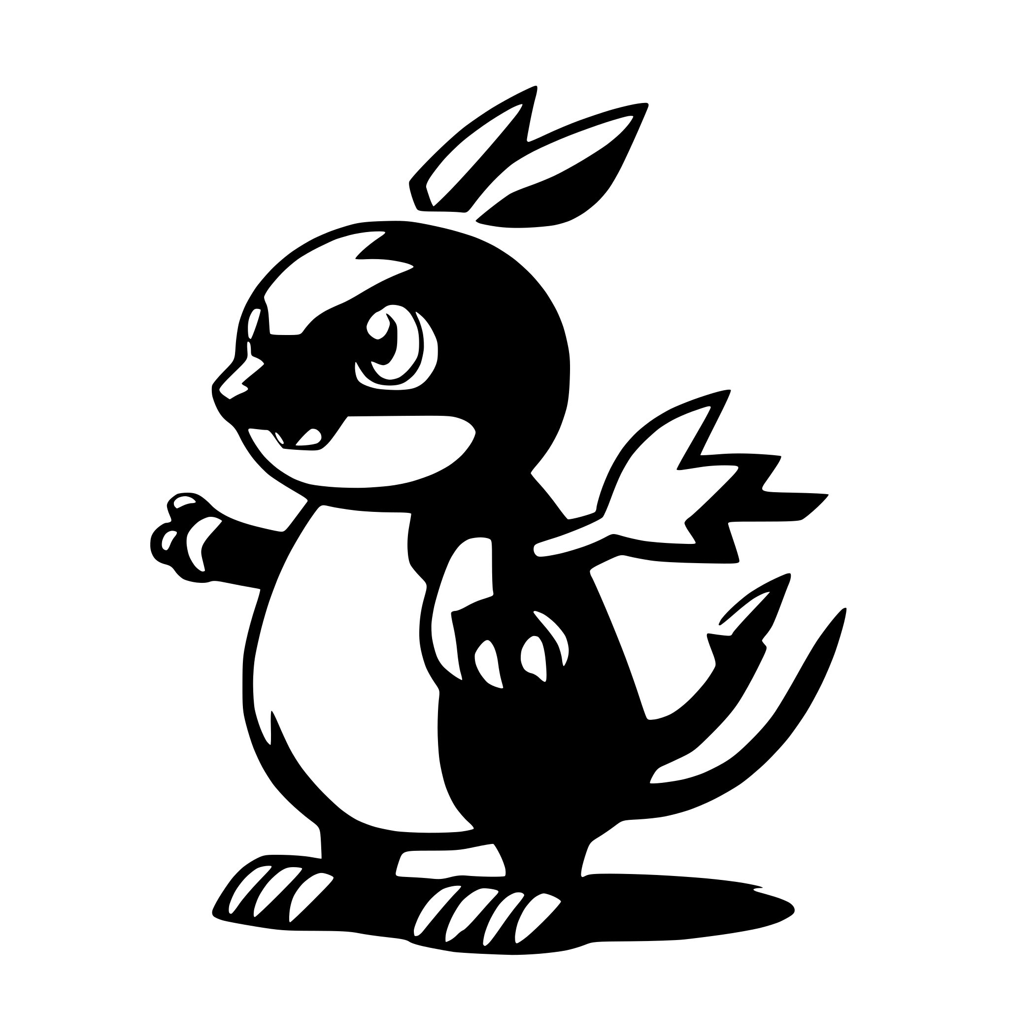 AI-generated SVG of 'a pokemon'