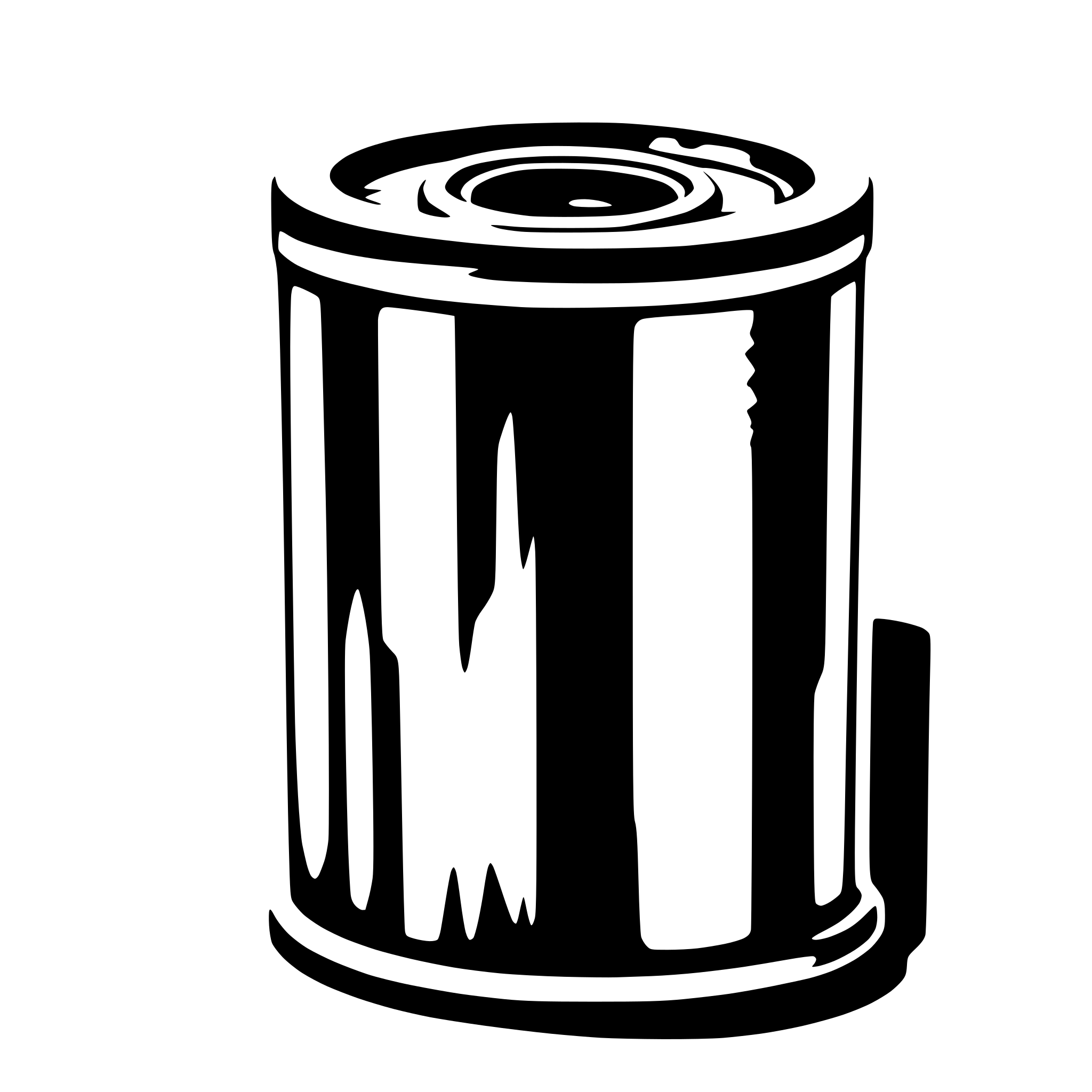 AI-generated SVG of 'OIL FILTER ELEMENT'