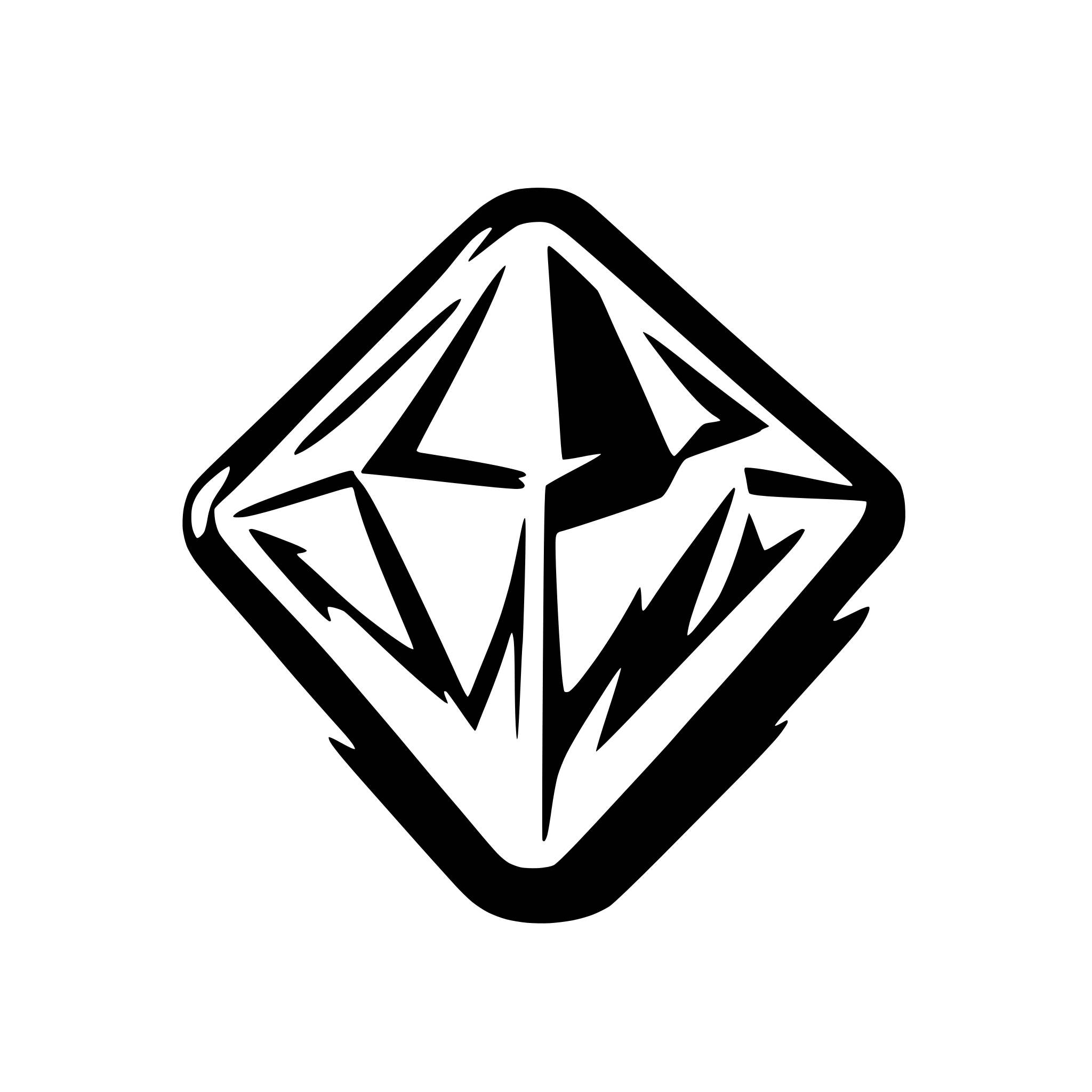 AI-generated SVG of 'diamond logo'