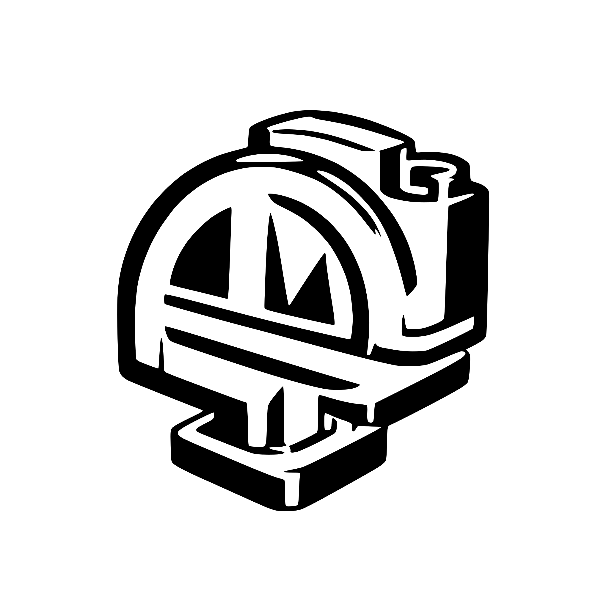AI-generated SVG of a logo of a flat steel company