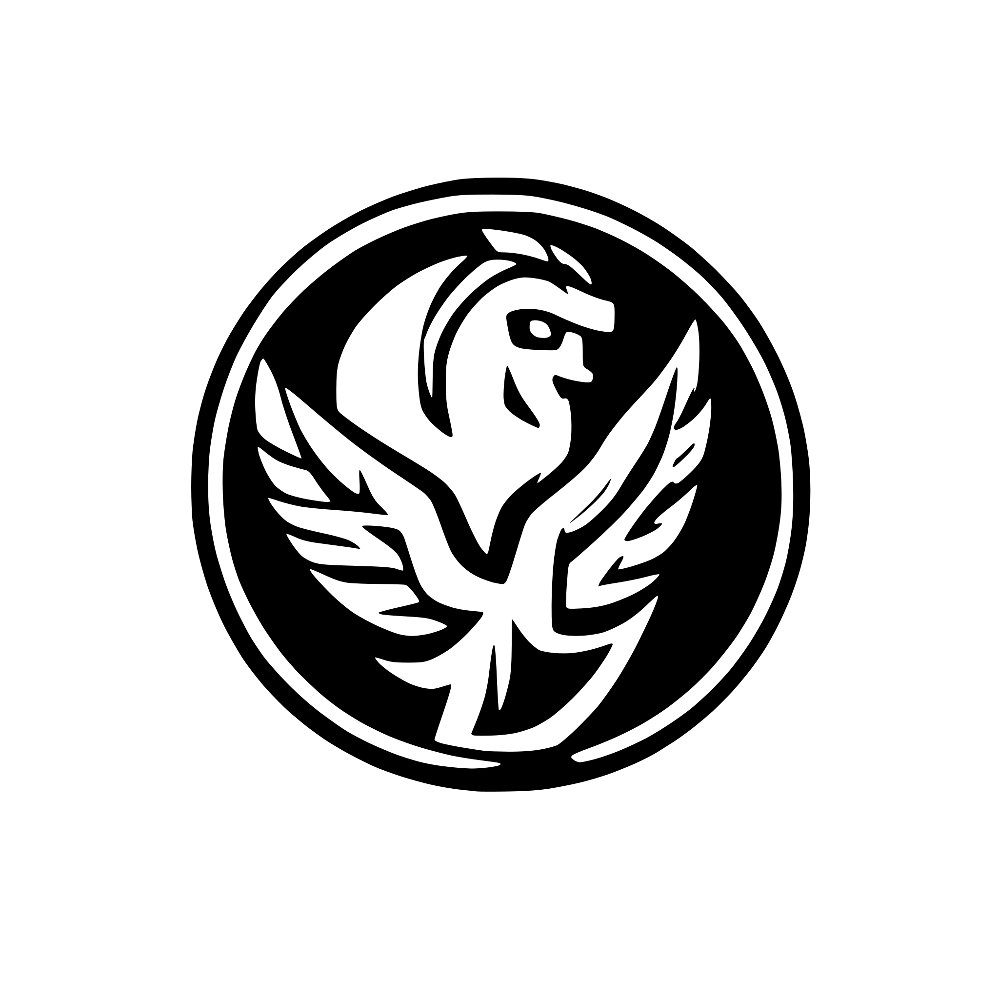 AI-generated SVG of 'phoenix'