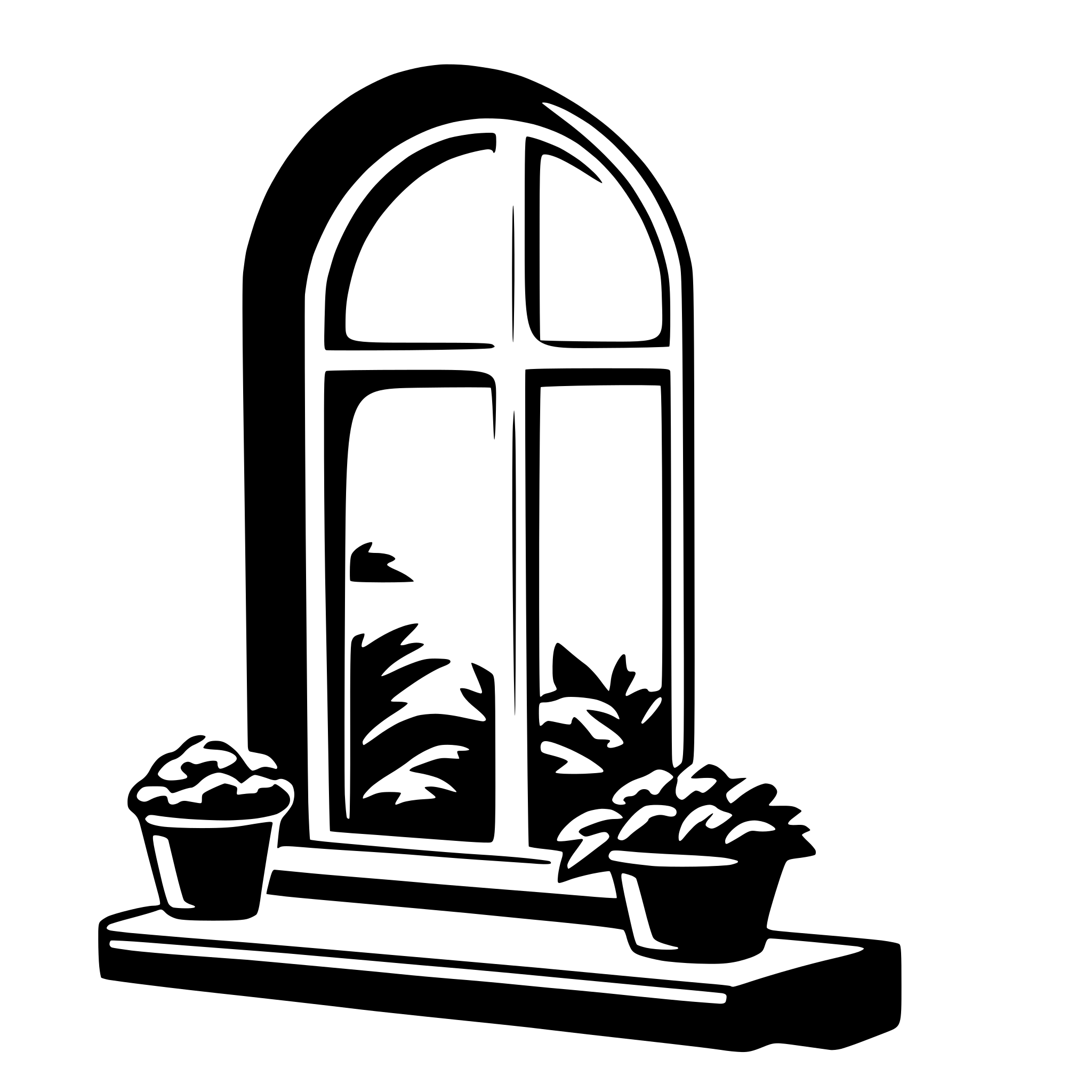 AI-generated SVG of 'window'