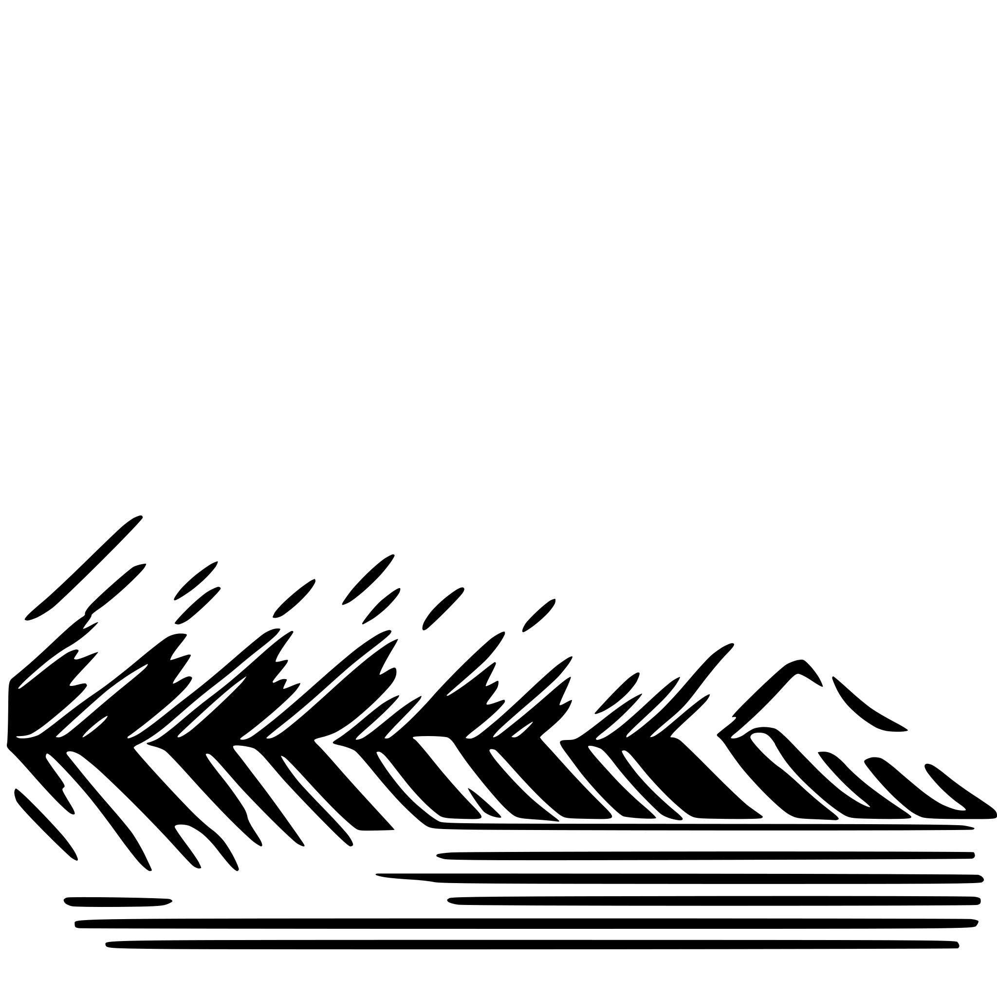 AI-generated SVG of 'simple waveform lines'