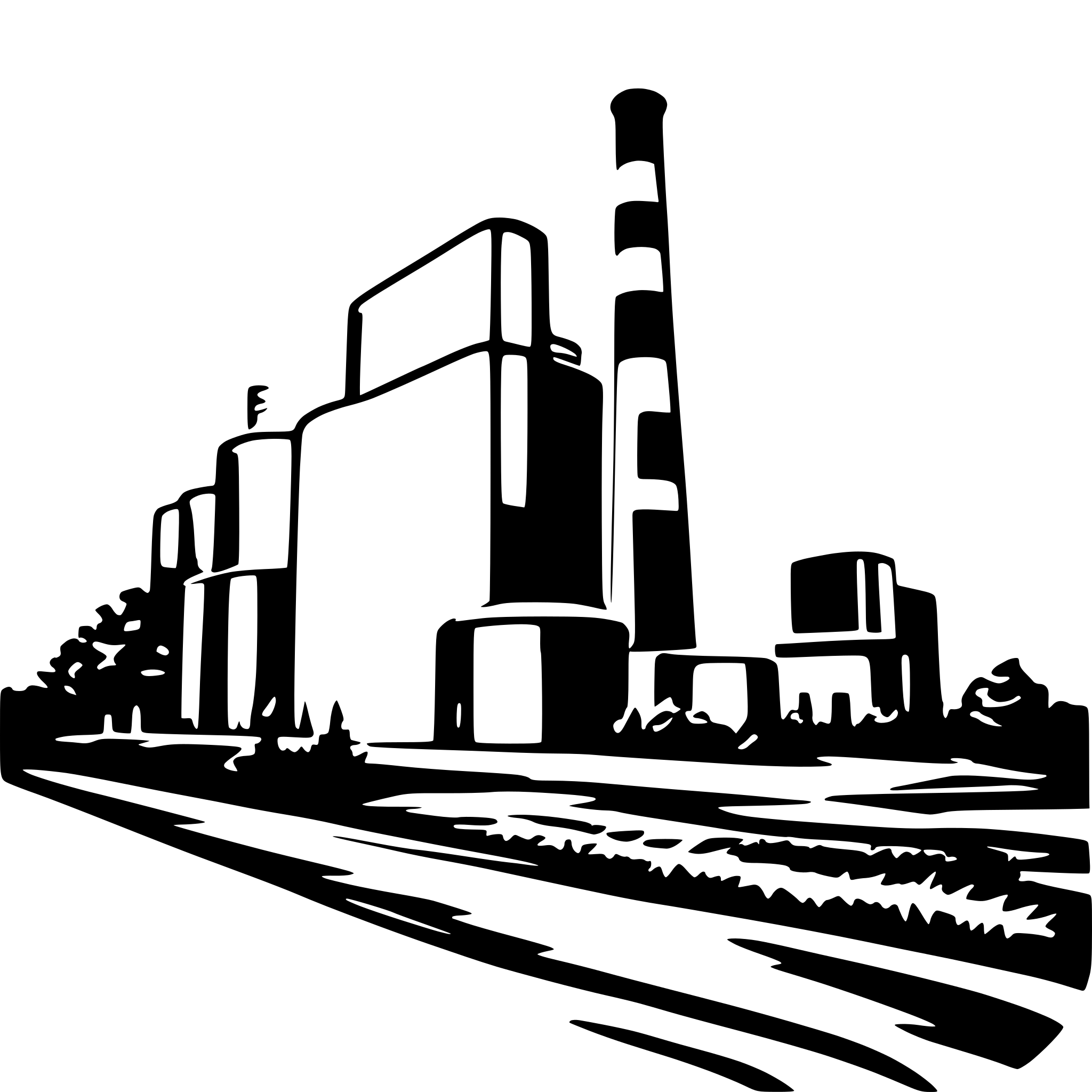AI-generated SVG of 'Power Plant'