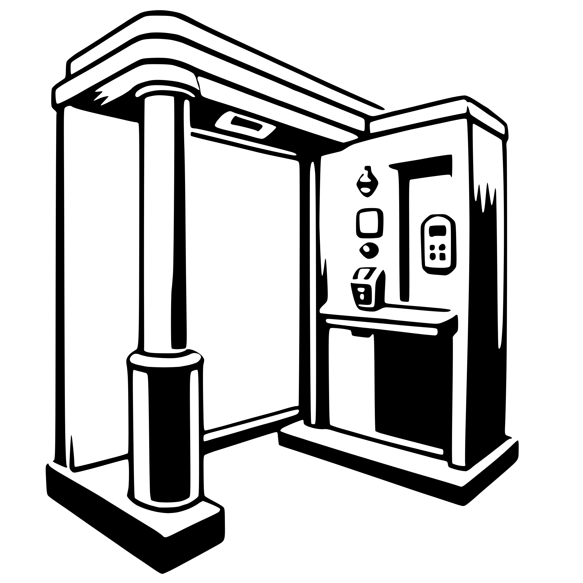 AI-generated SVG of a lift