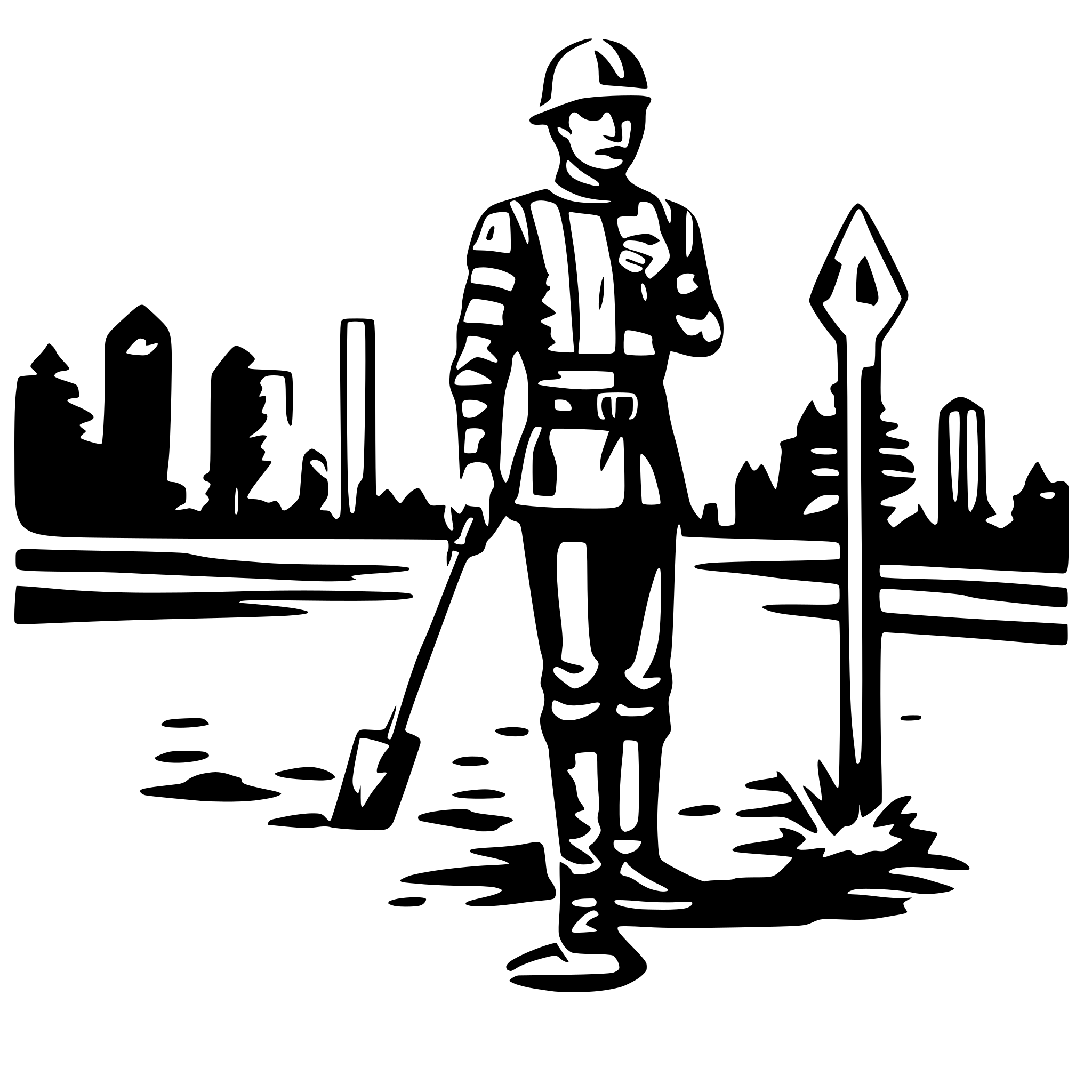 AI-generated SVG of 'klein tools linesman'