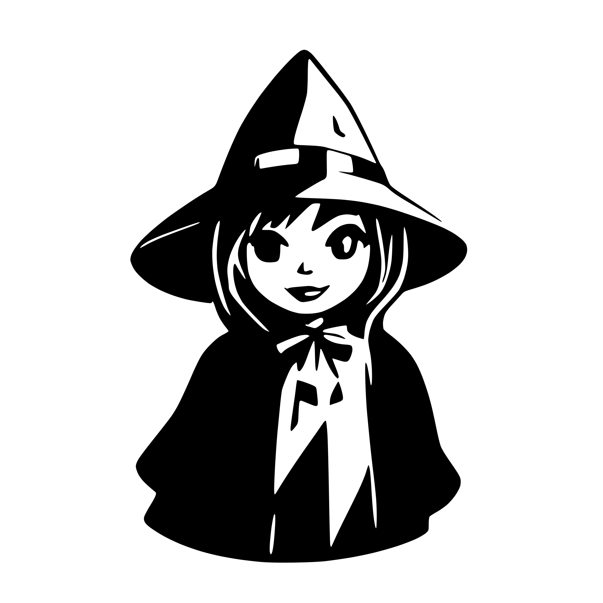 AI-generated SVG of a halloweenghost
