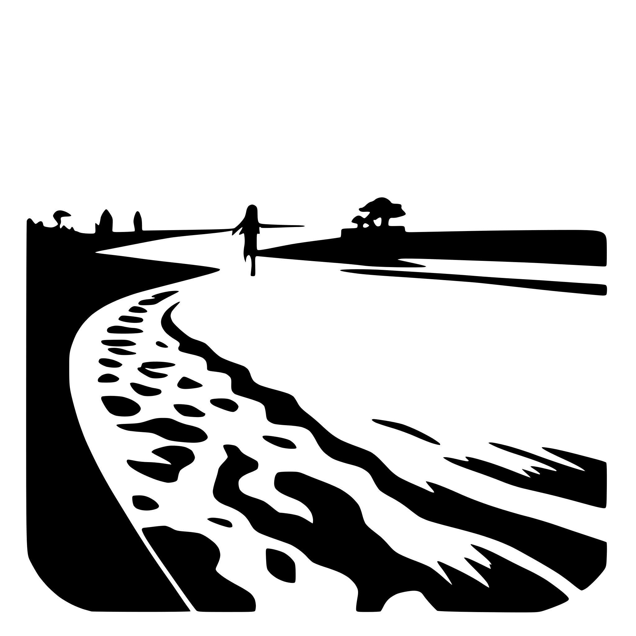 AI-generated SVG of a tsunami at beach