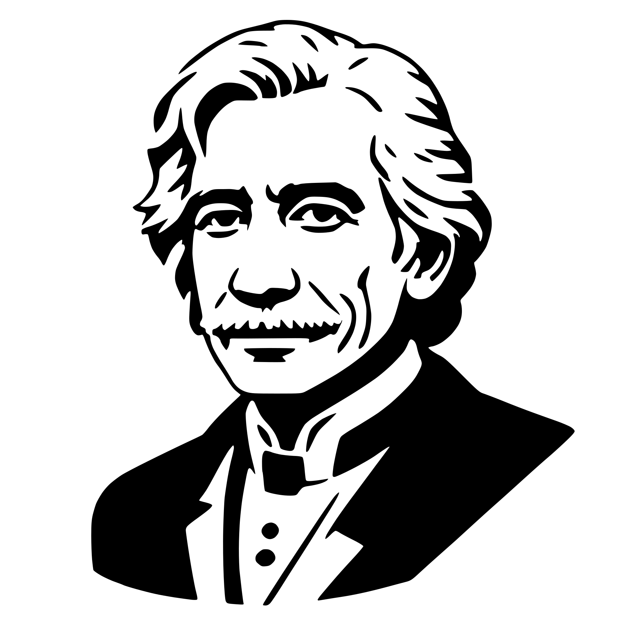 AI-generated SVG of 'albert schweitzer'