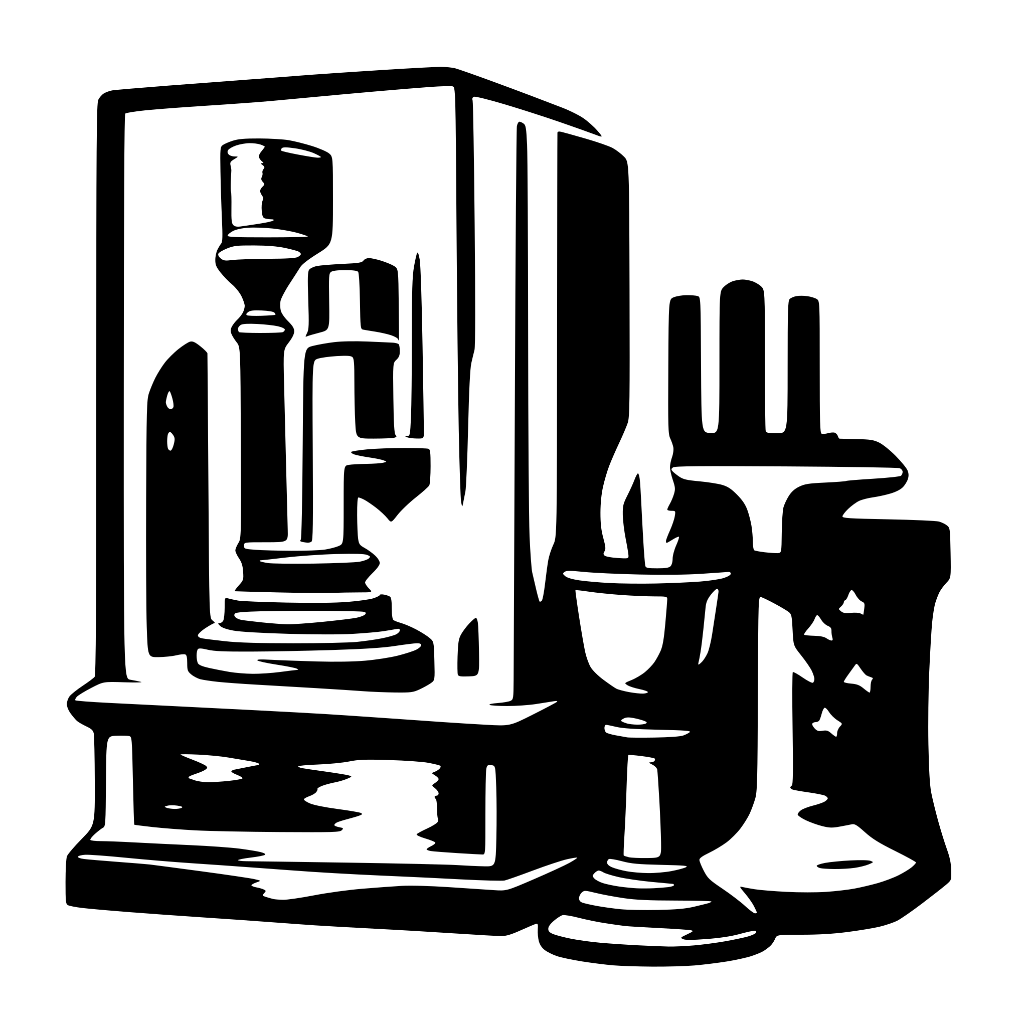 AI-generated SVG of a the stygian library icon