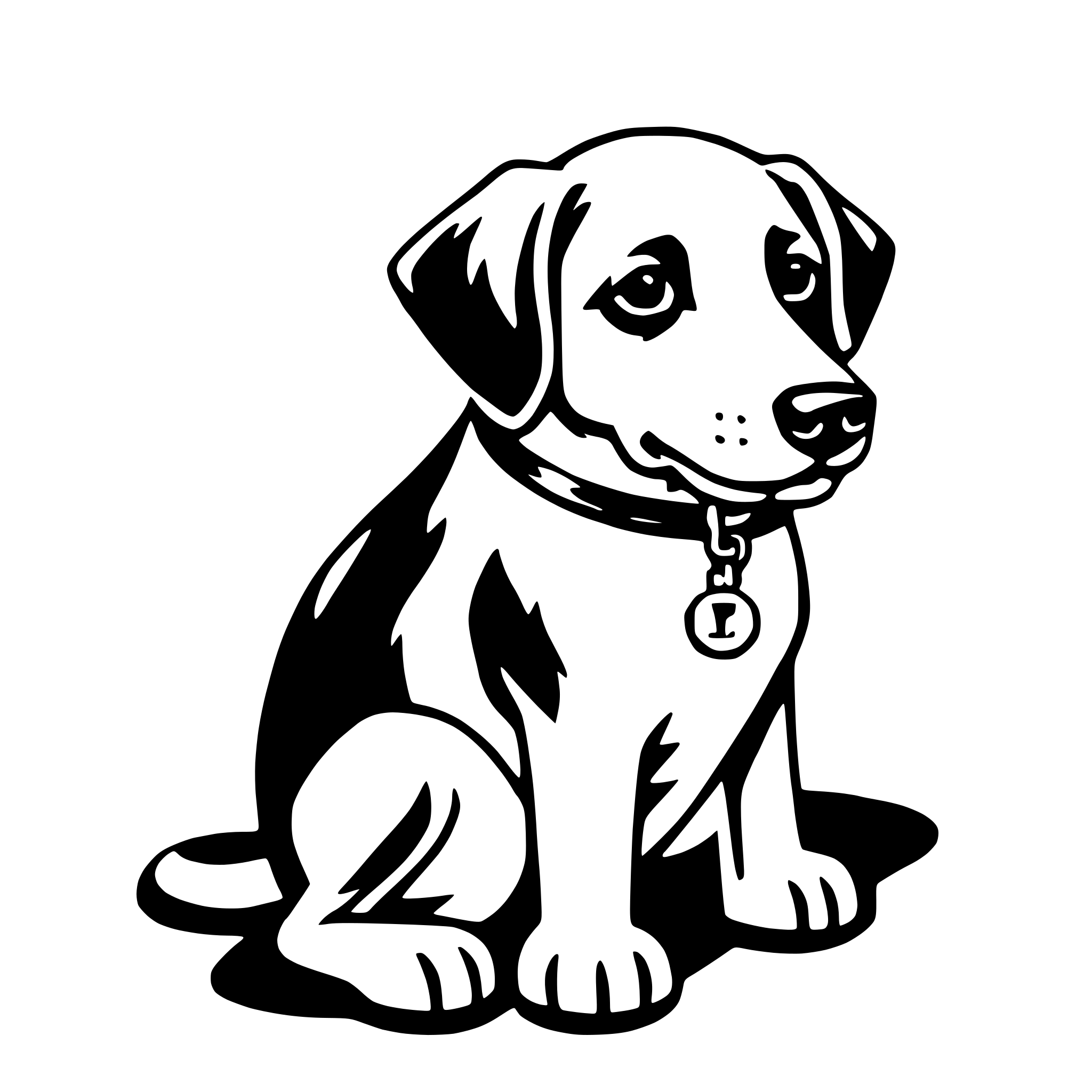 AI-generated SVG of a veterinarian