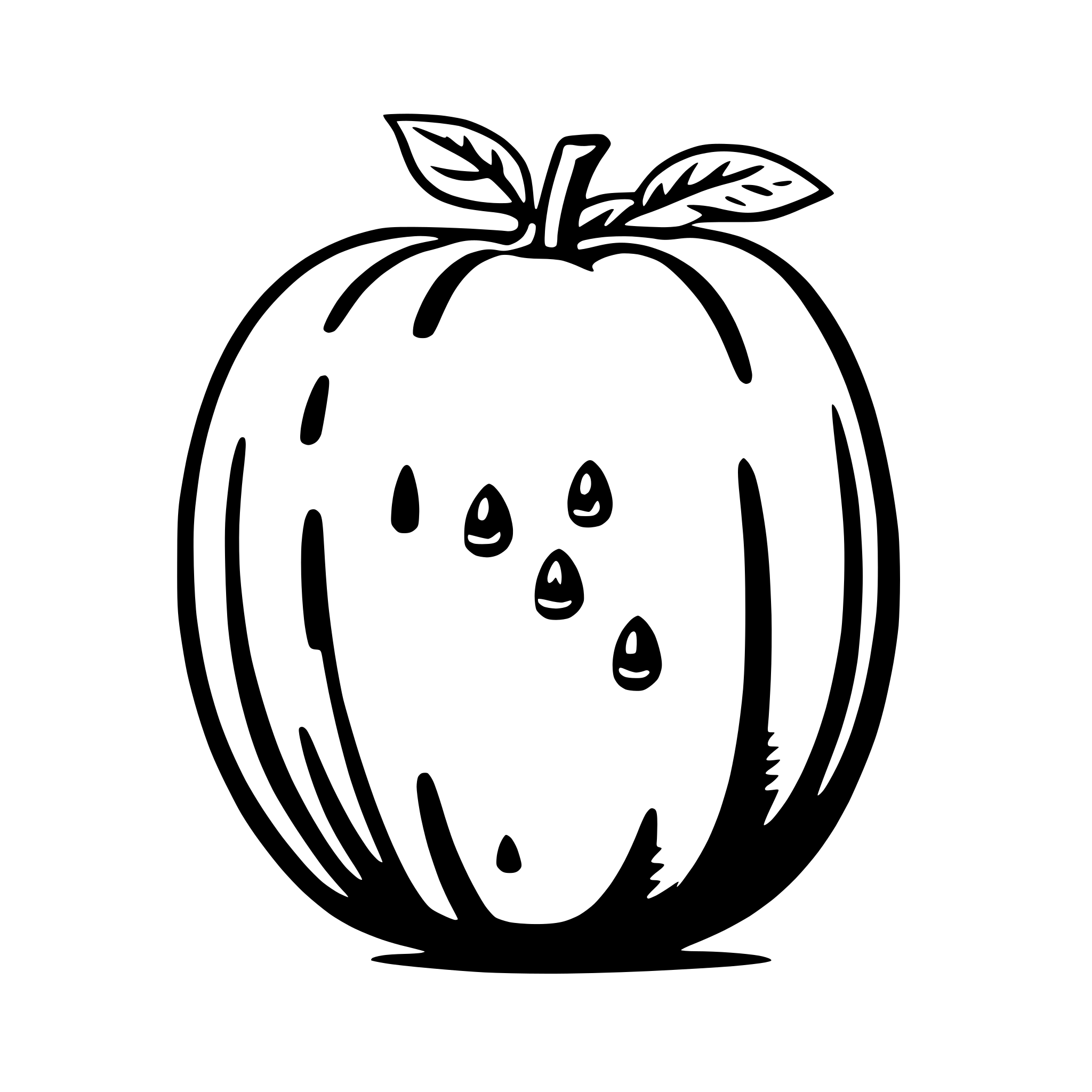 AI-generated SVG of 'winter melon'