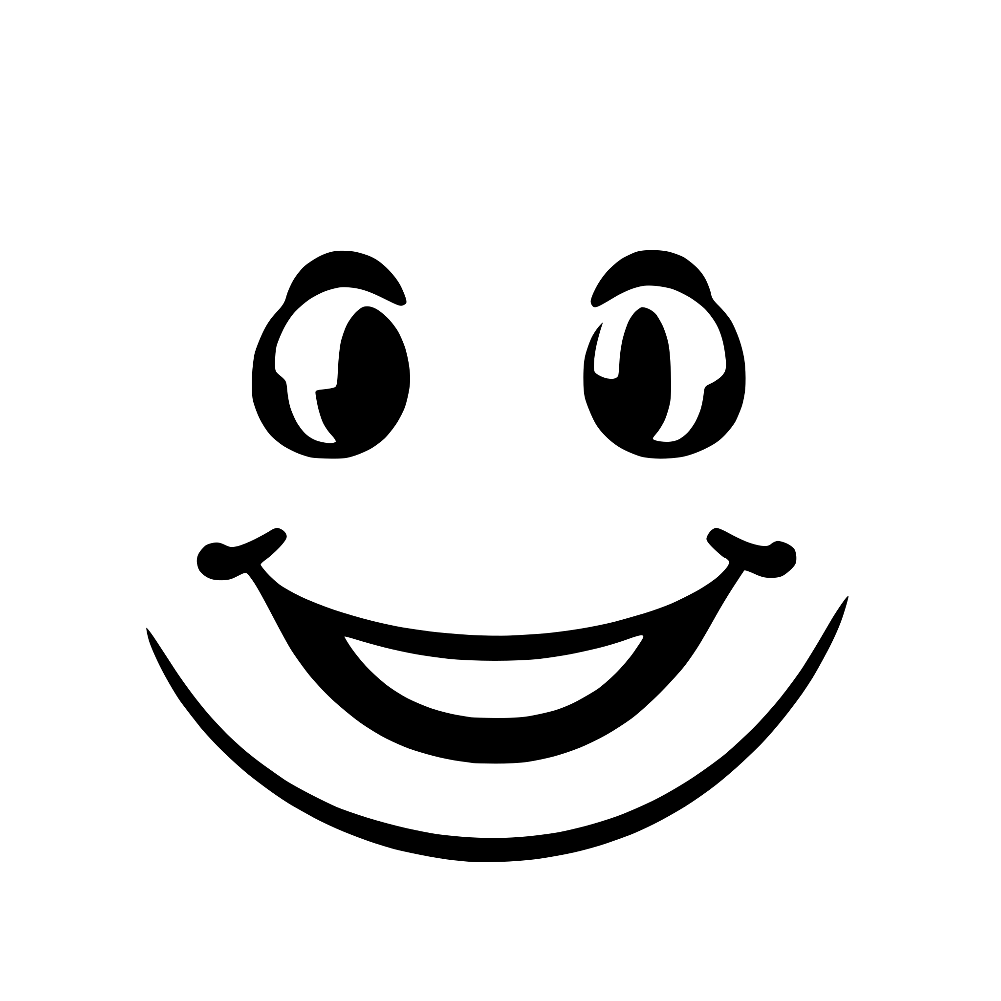 AI-generated SVG of 'smiley face'