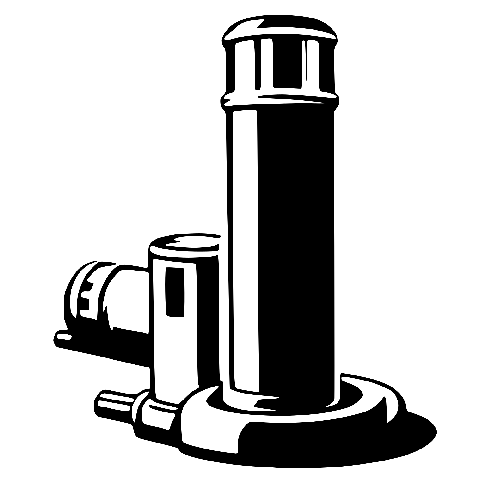 AI-generated SVG of a tube