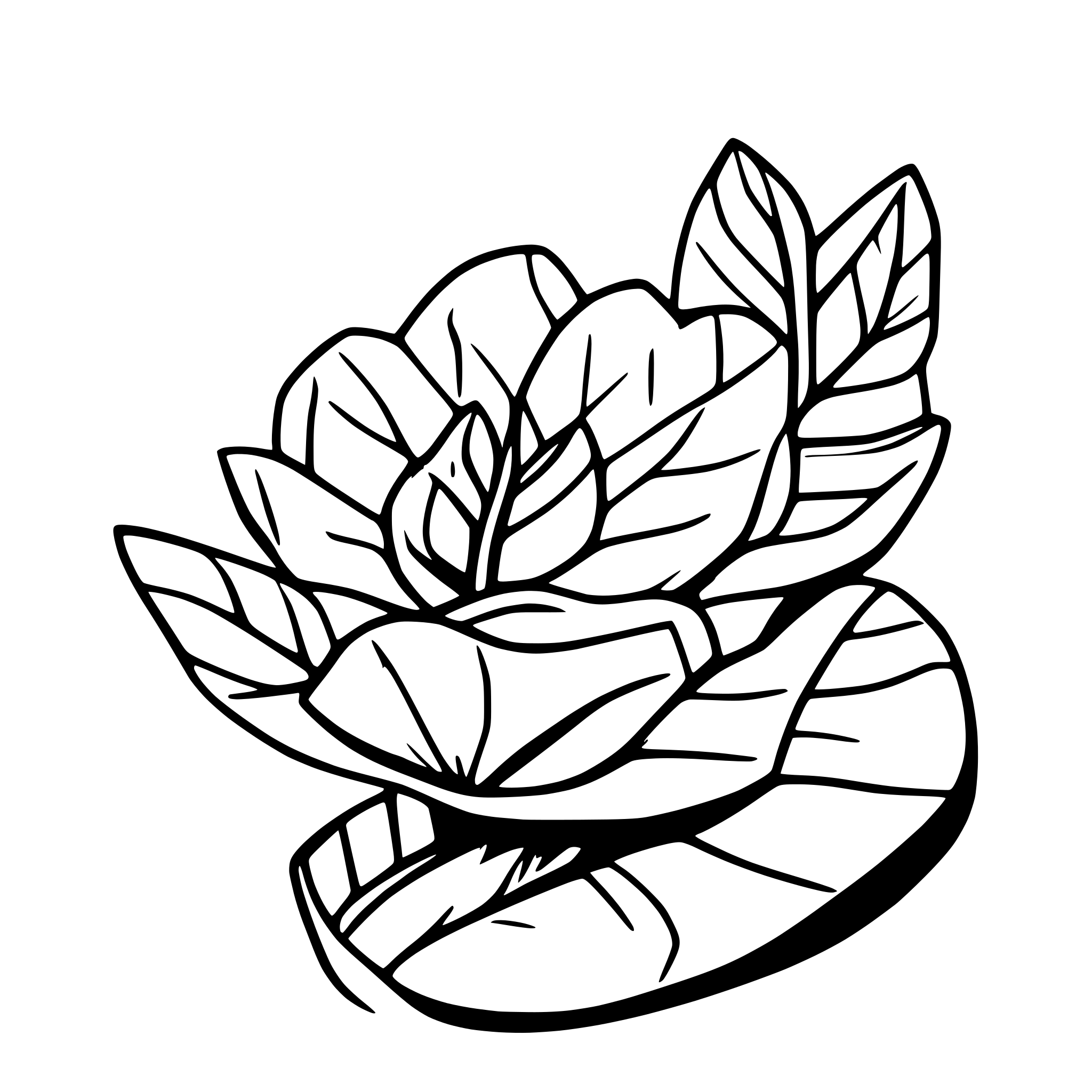 AI-generated SVG of a Bung Karno