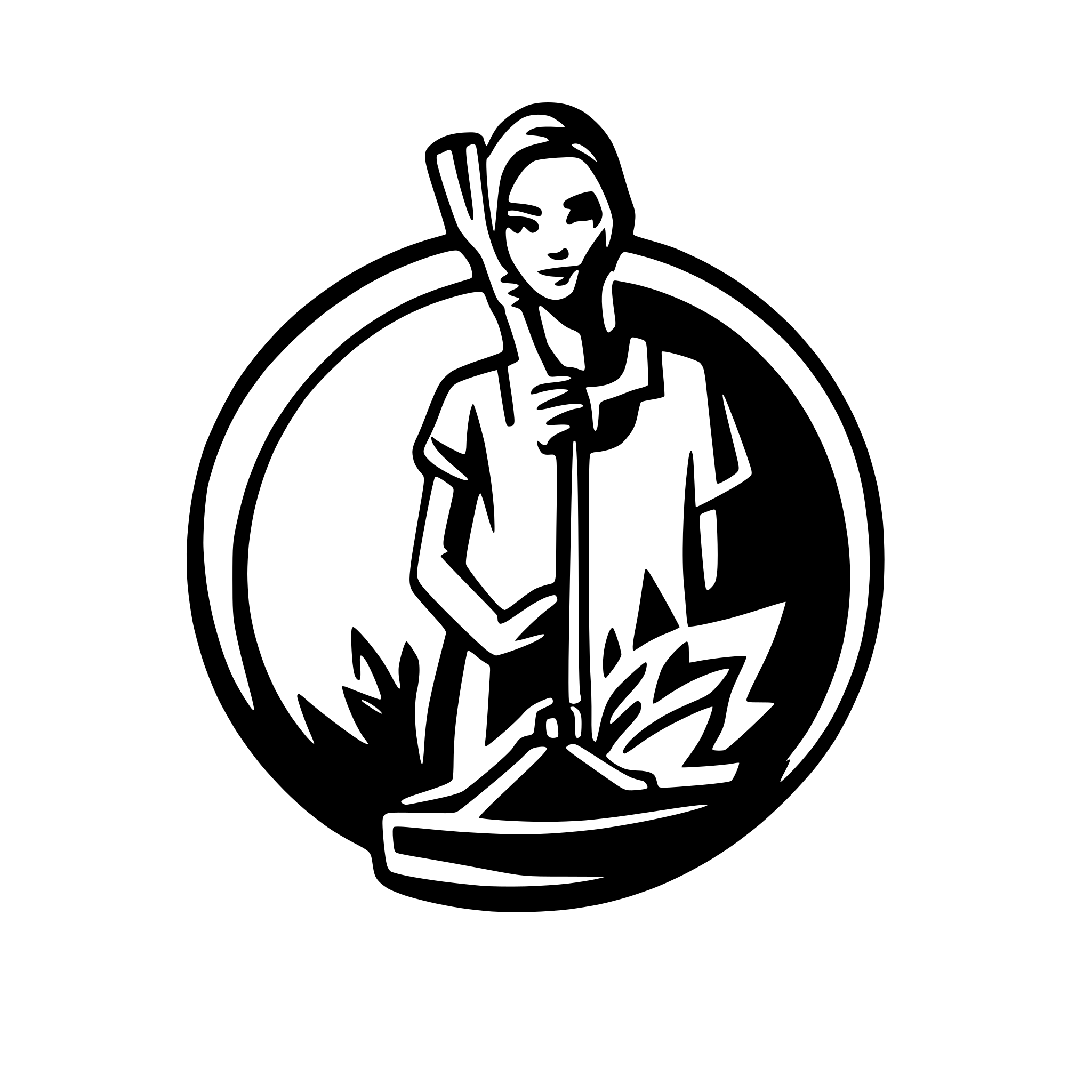 AI-generated SVG of a logo home cleaning business