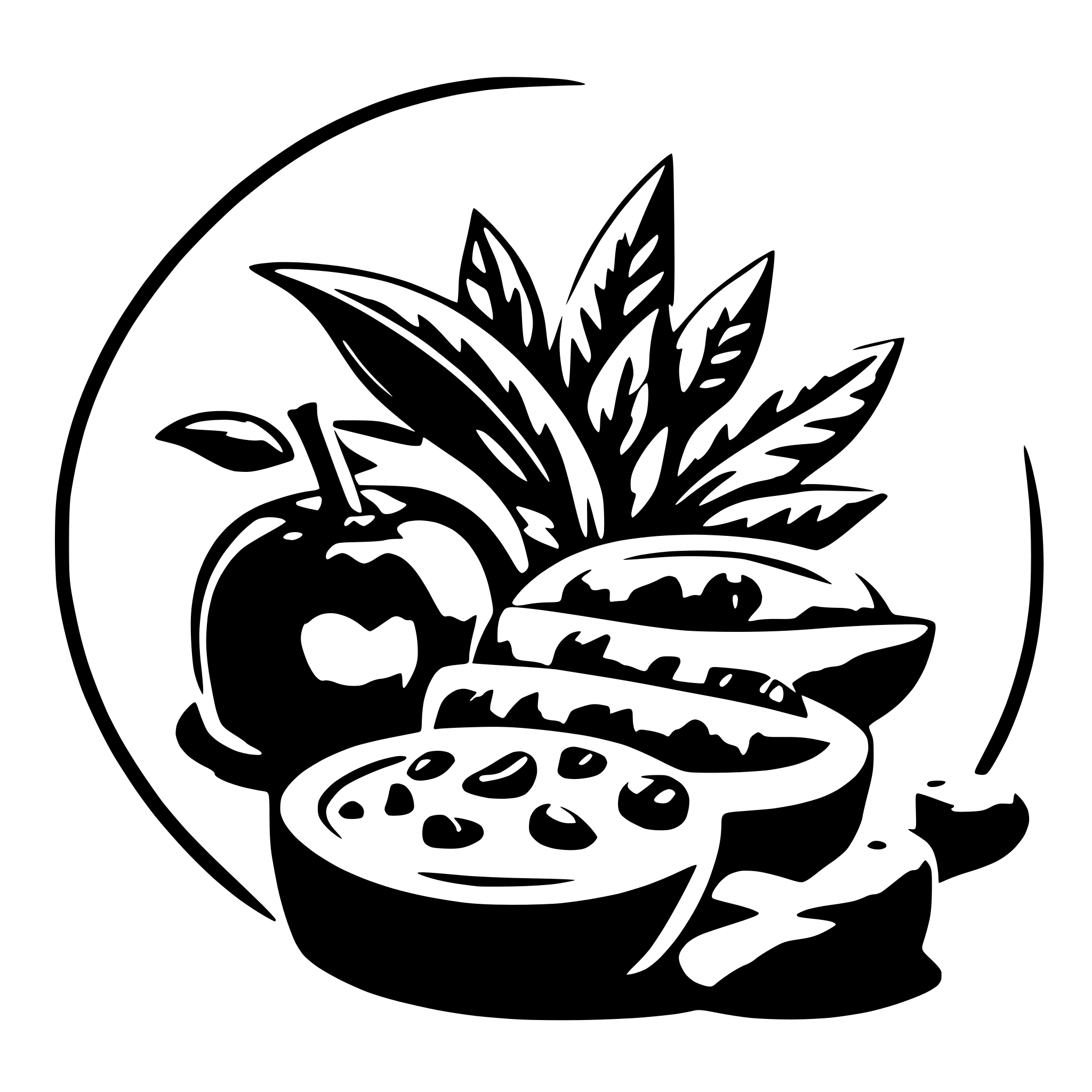 AI-generated SVG of a Spicy snacks logo with below details: