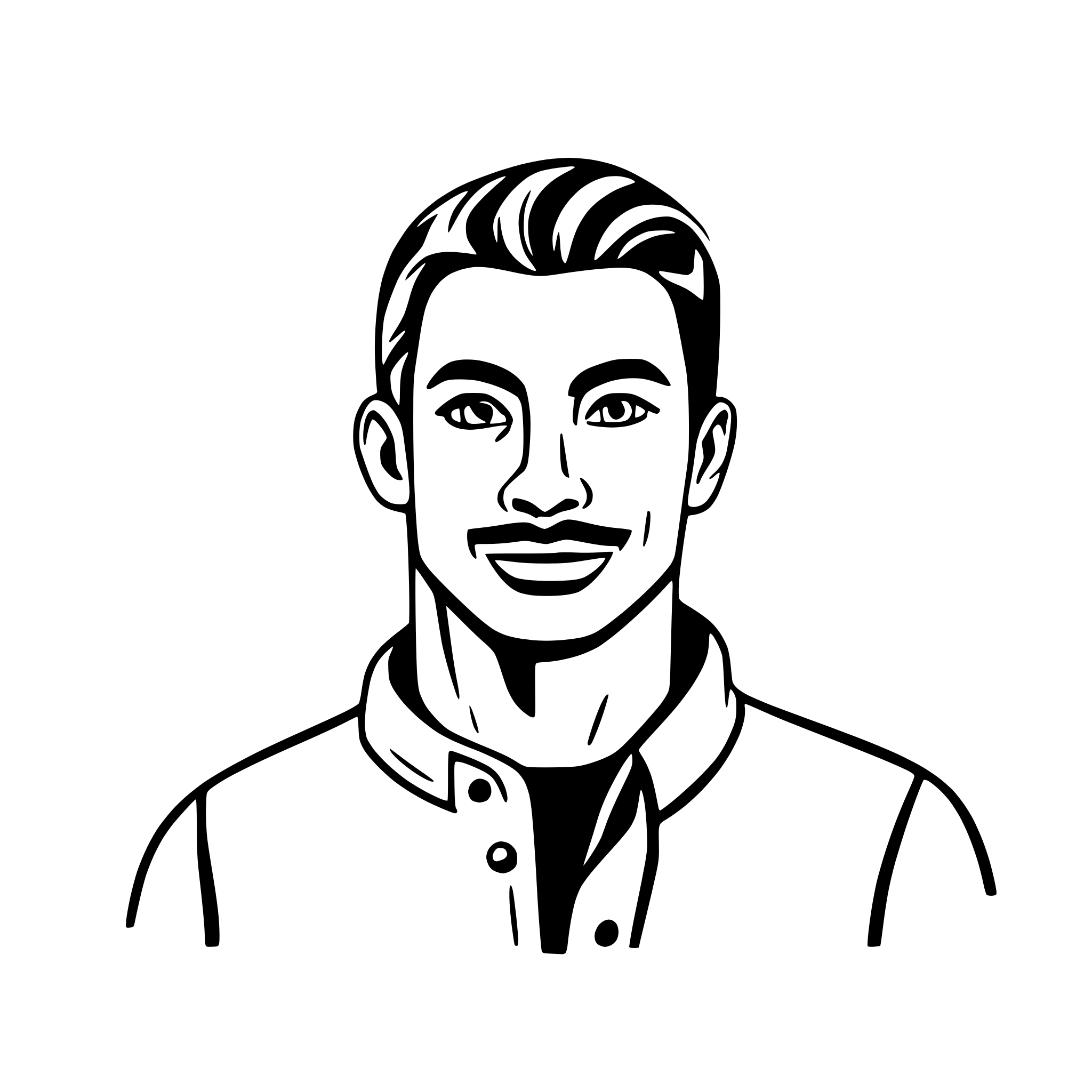 AI-generated SVG of 'uomo bianco scagnozzo'