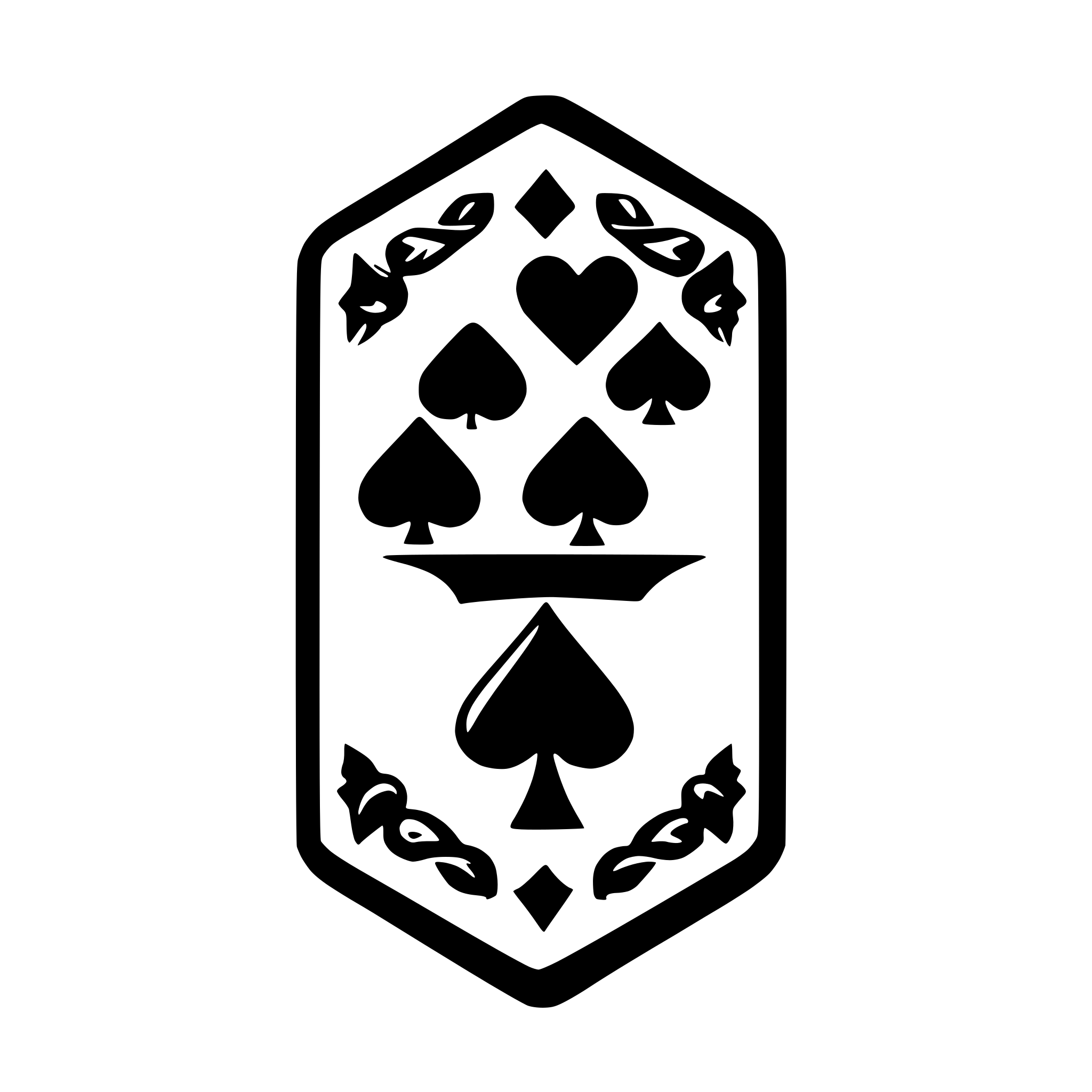 AI-generated SVG of 'Playing card pattern for back of cards'