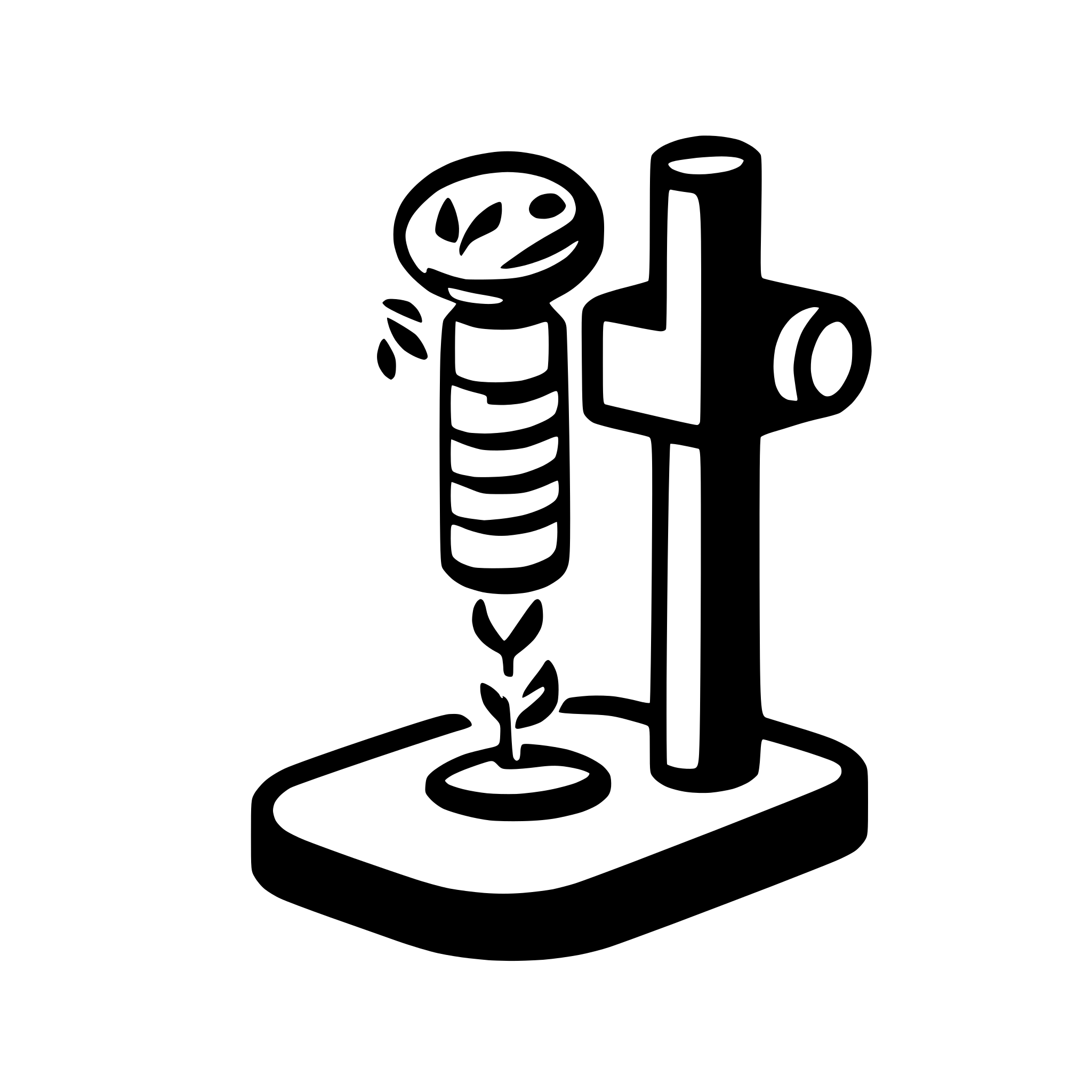 AI-generated SVG of 'microscope with slide'