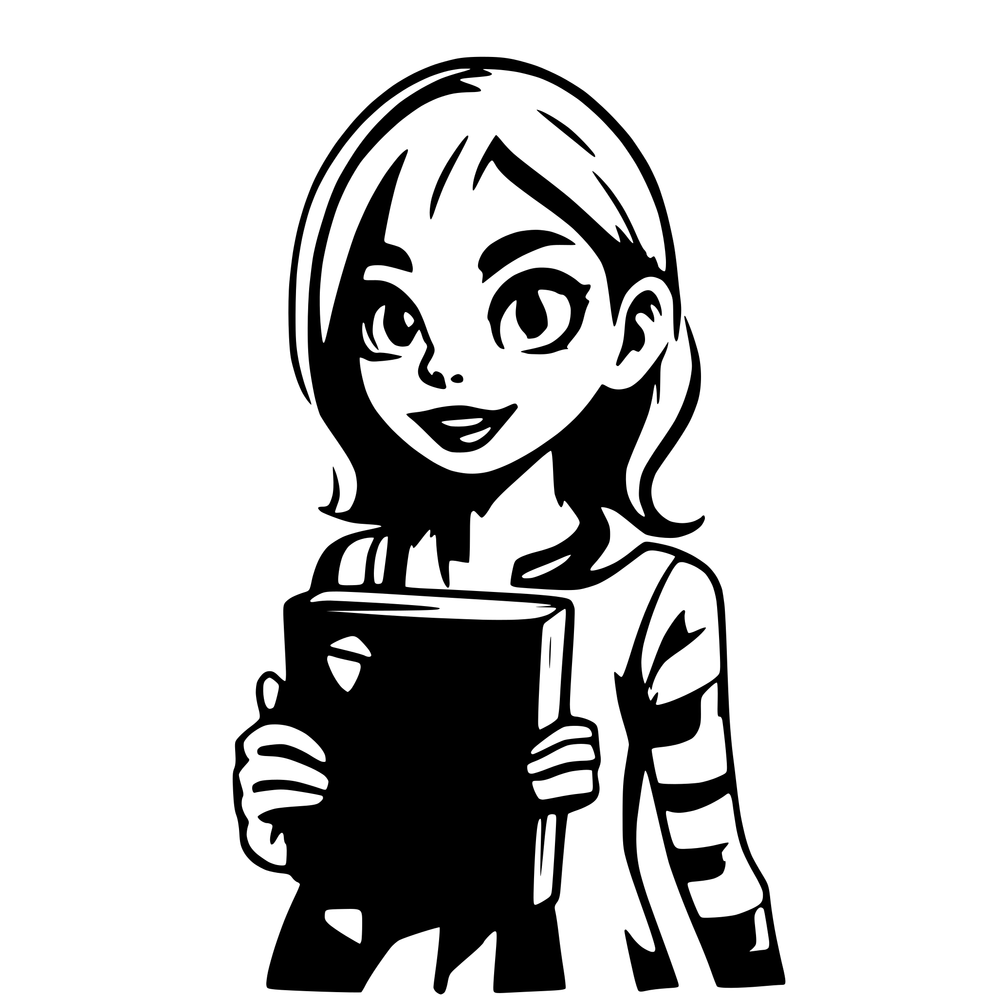 AI-generated SVG of 'journal'