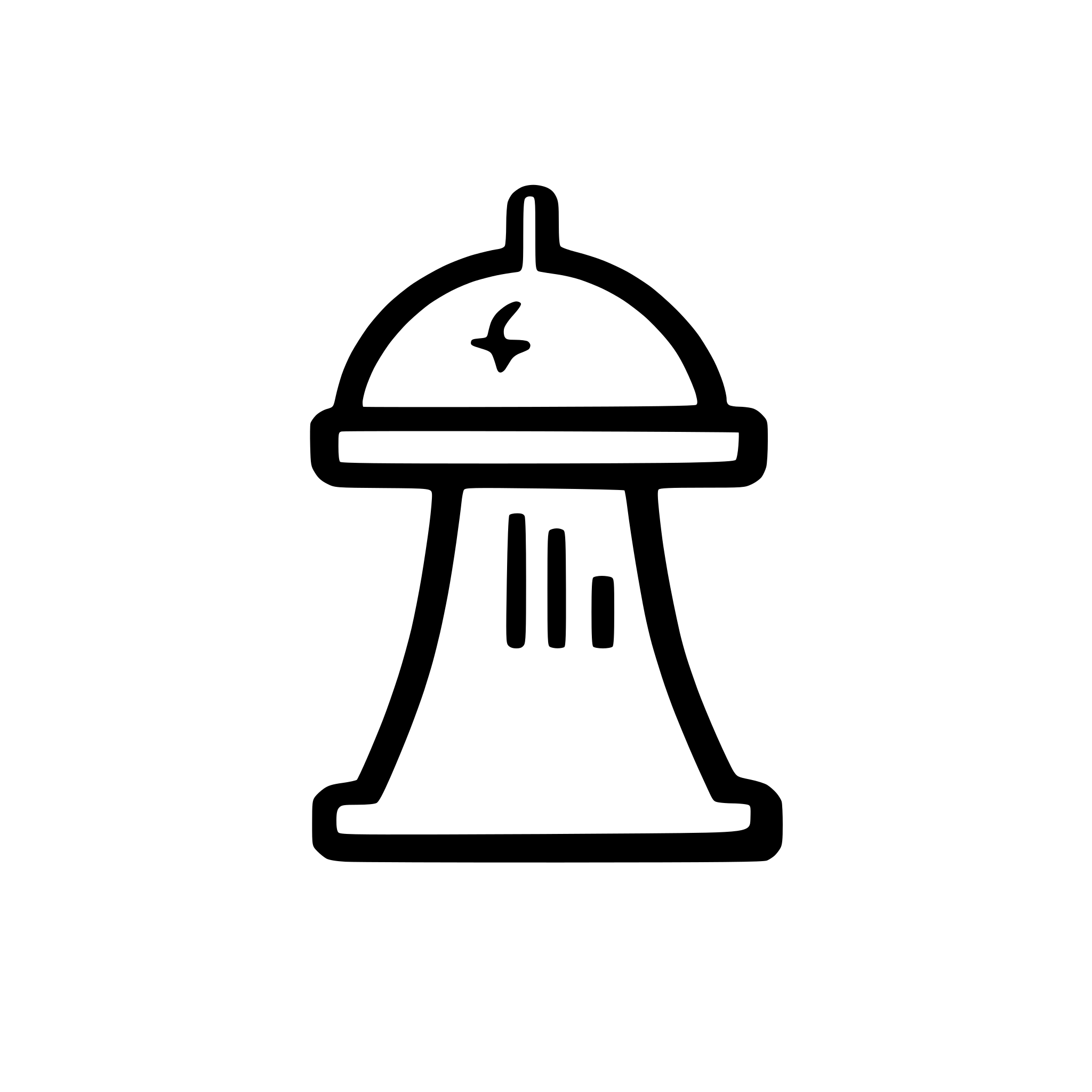 AI-generated SVG of a weather radar tower with radome