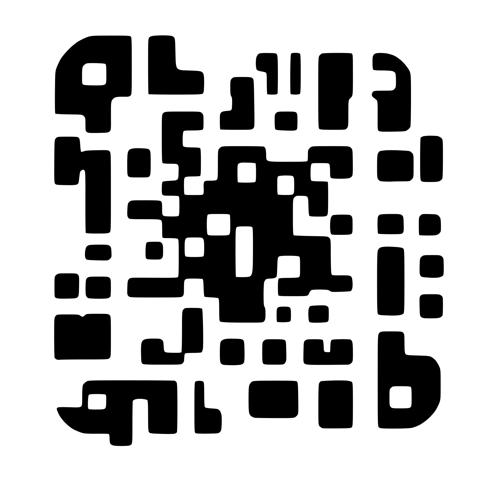 AI-generated SVG of 'qr code frame'