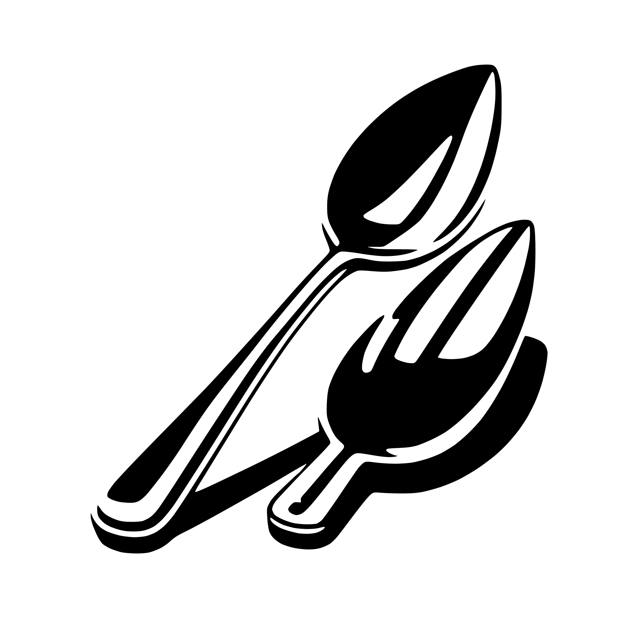AI-generated SVG of a spoon
