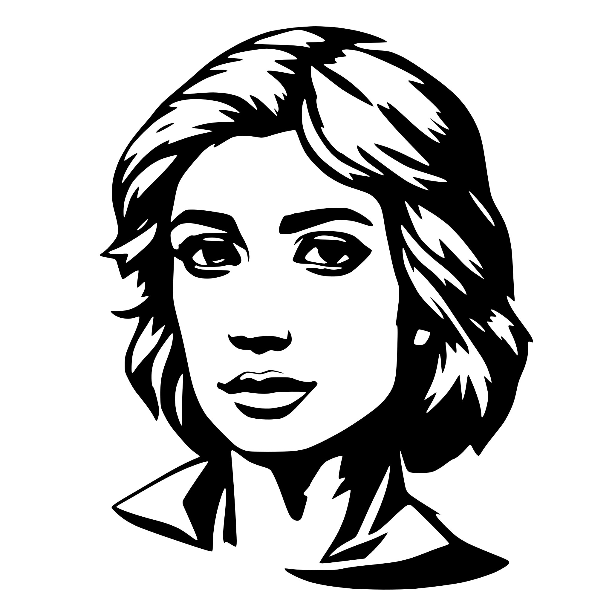 AI-generated SVG of 'Turn into a outline'