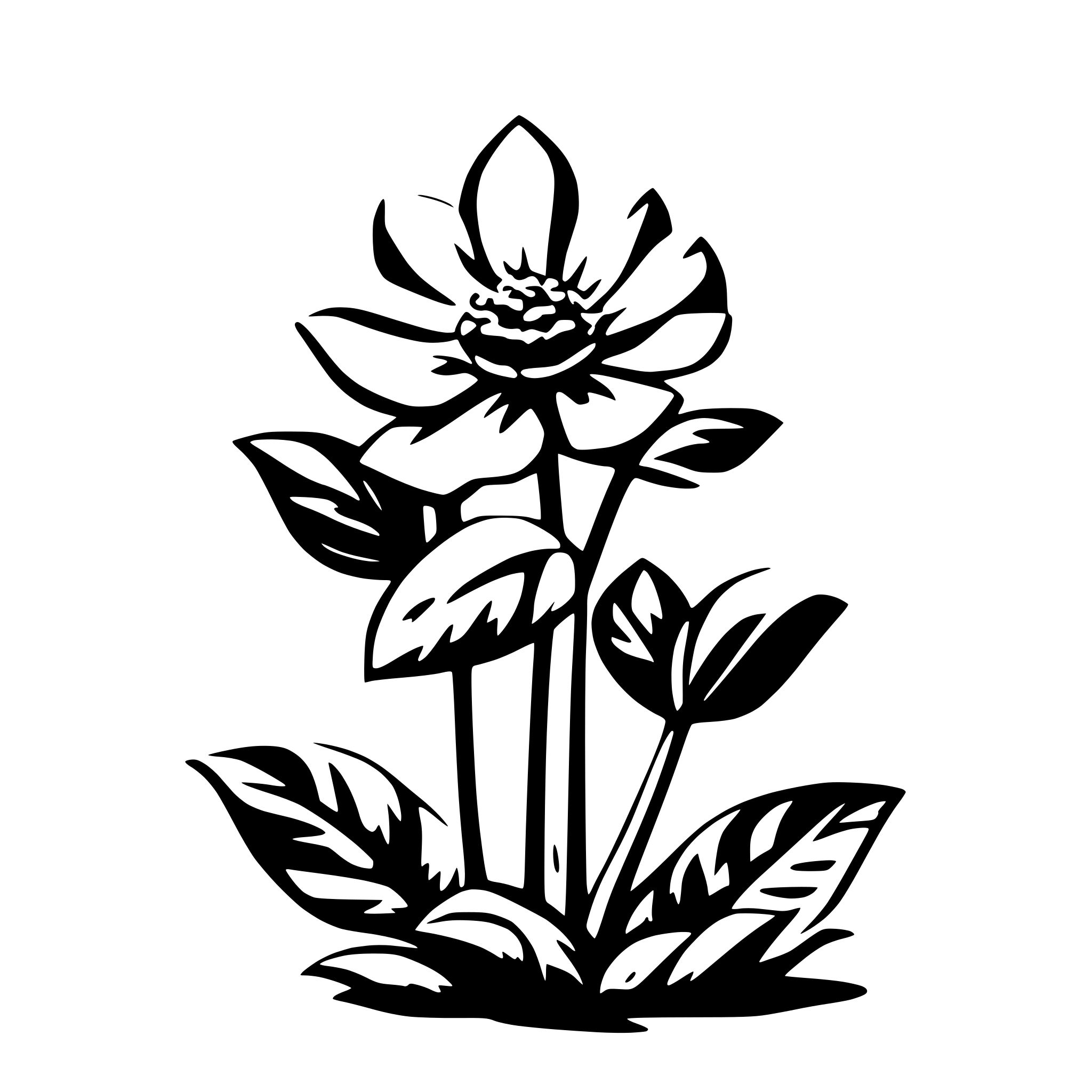 AI-generated SVG of '科技'