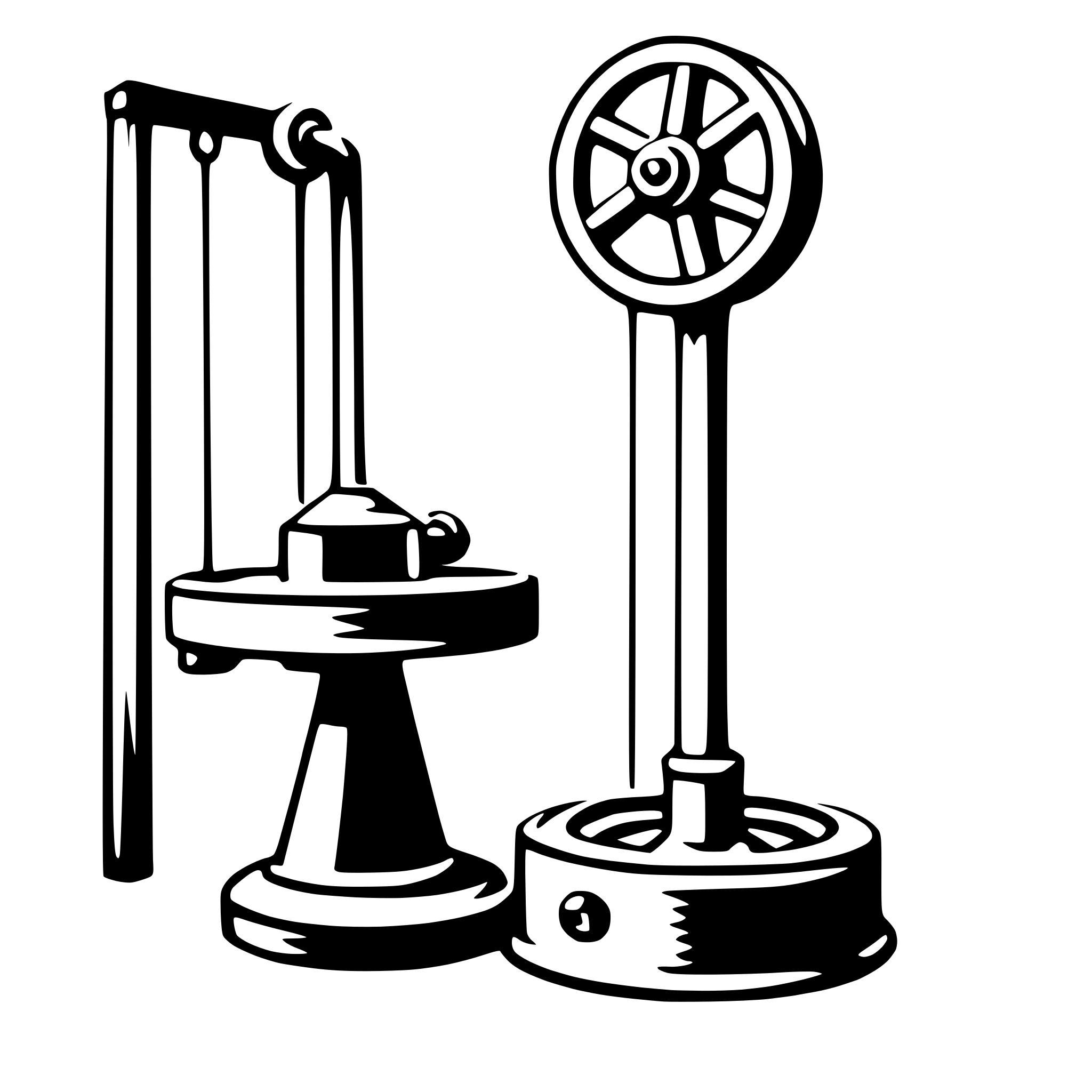 AI-generated SVG of 'pulley'
