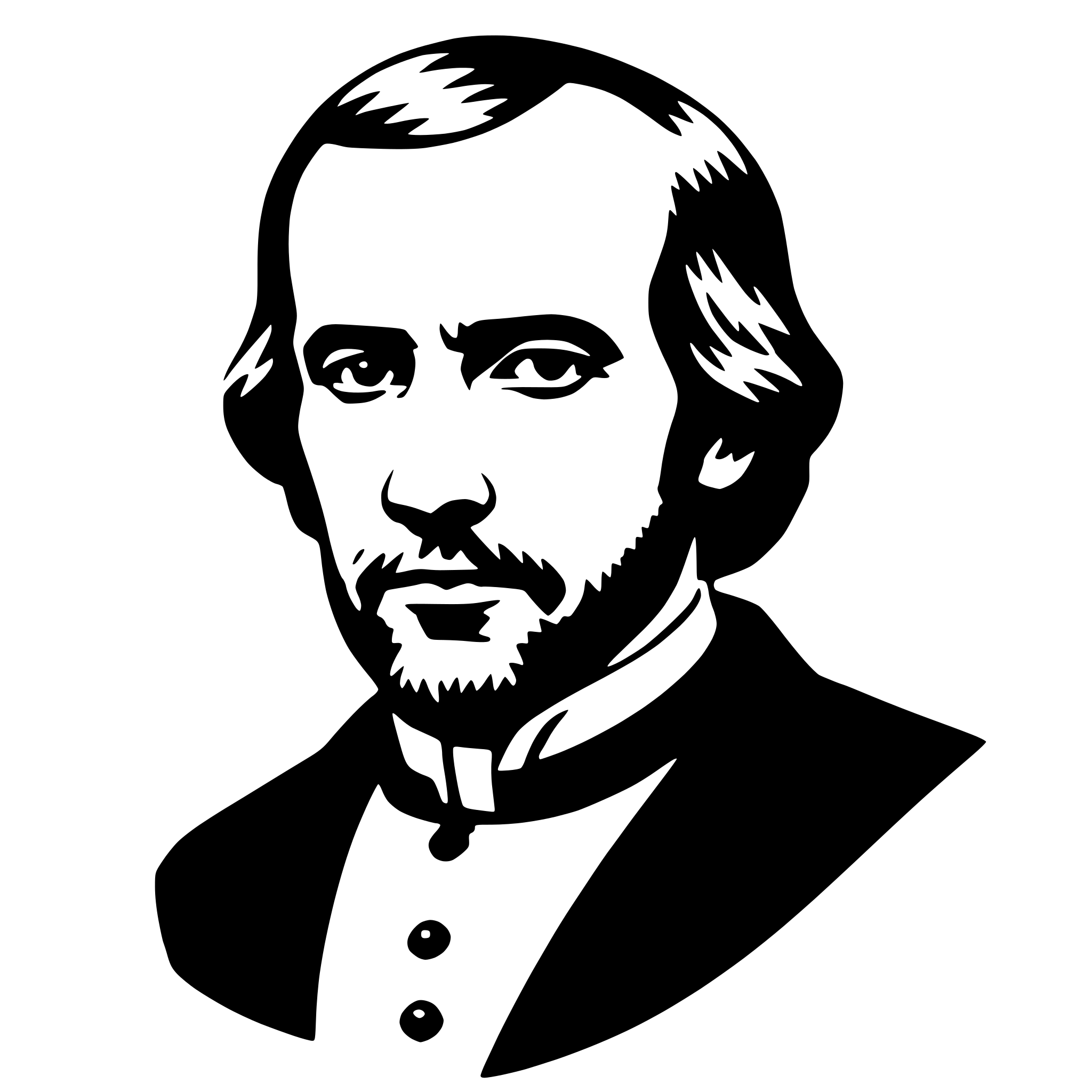 AI-generated SVG of 'fyodor dostoevsky'