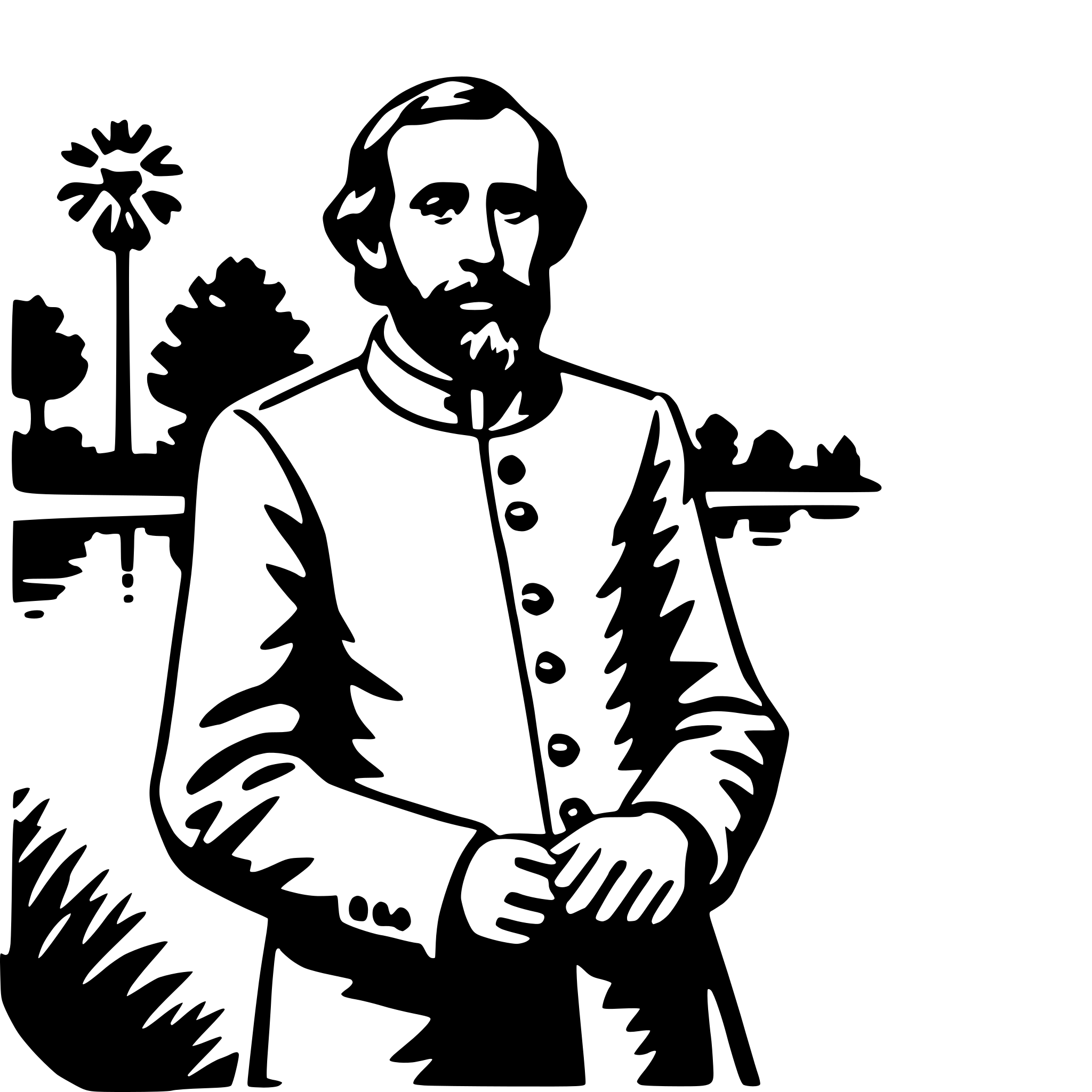 AI-generated SVG of a claude monet