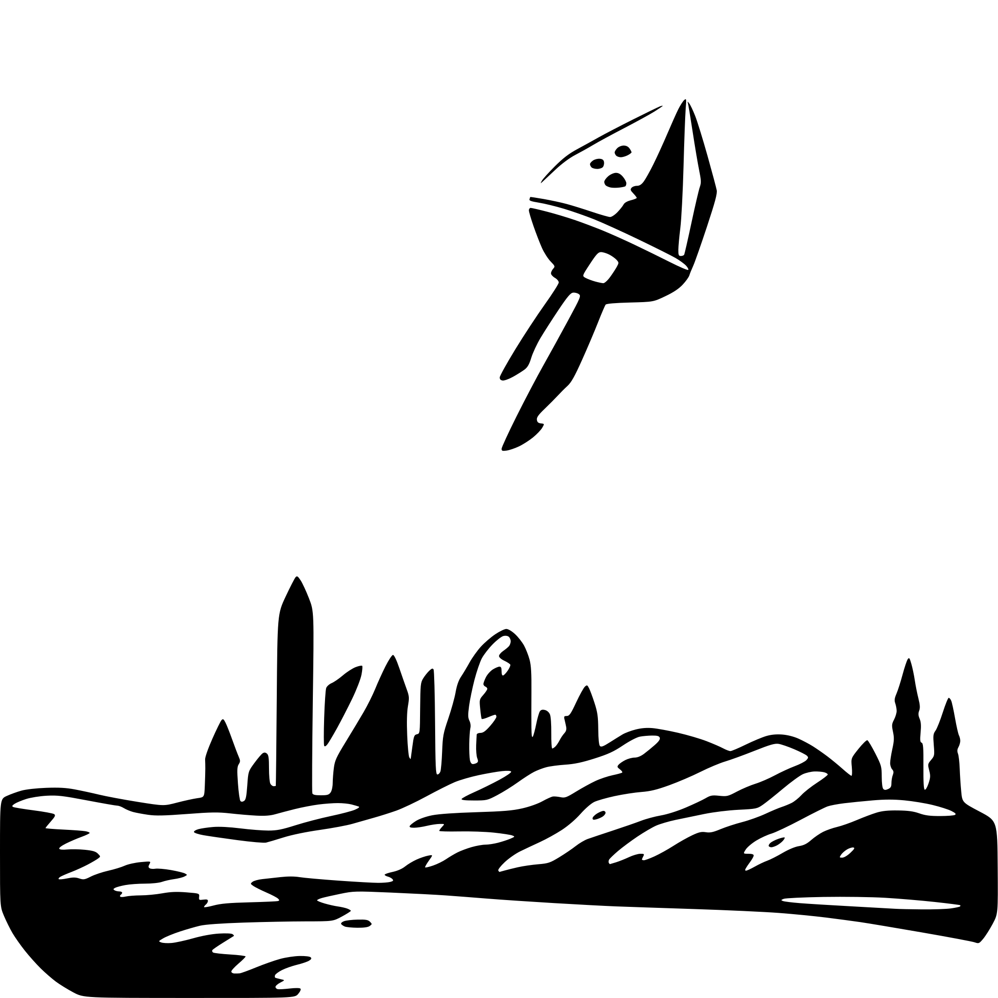 AI-generated SVG of 'comet flat'