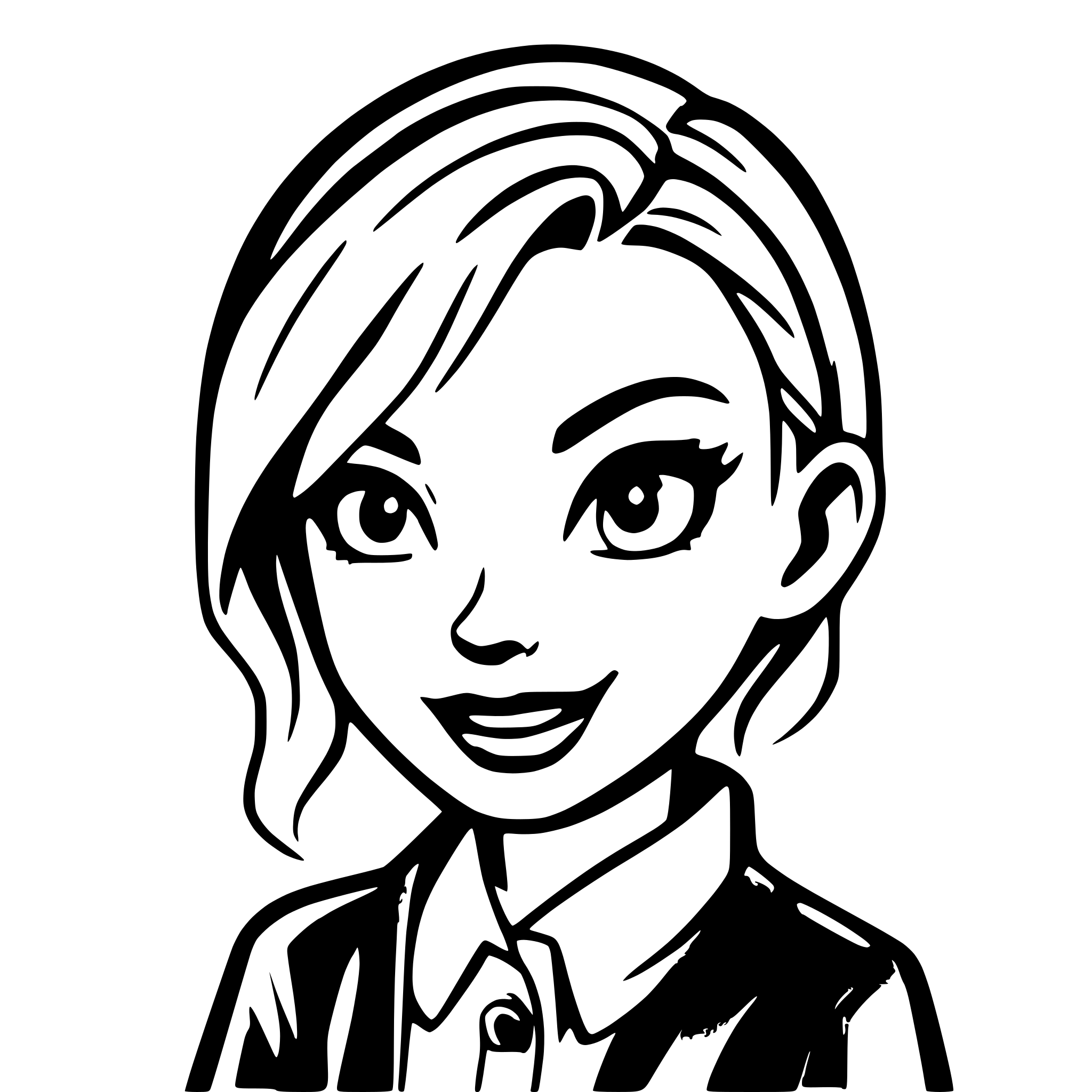 AI-generated SVG of a simple face liveness scan guildline like eye blink , smile , head turn left ,  right , tilt up down