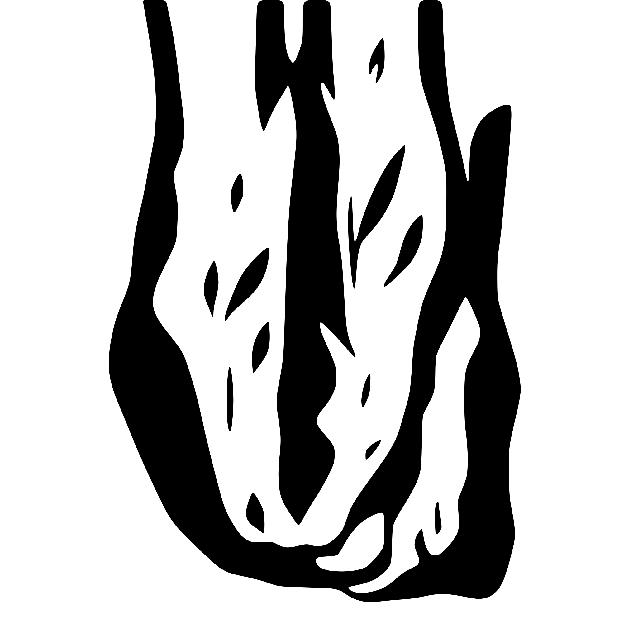 AI-generated SVG of a Patient Silhouette Sketch Separate Bodyparts