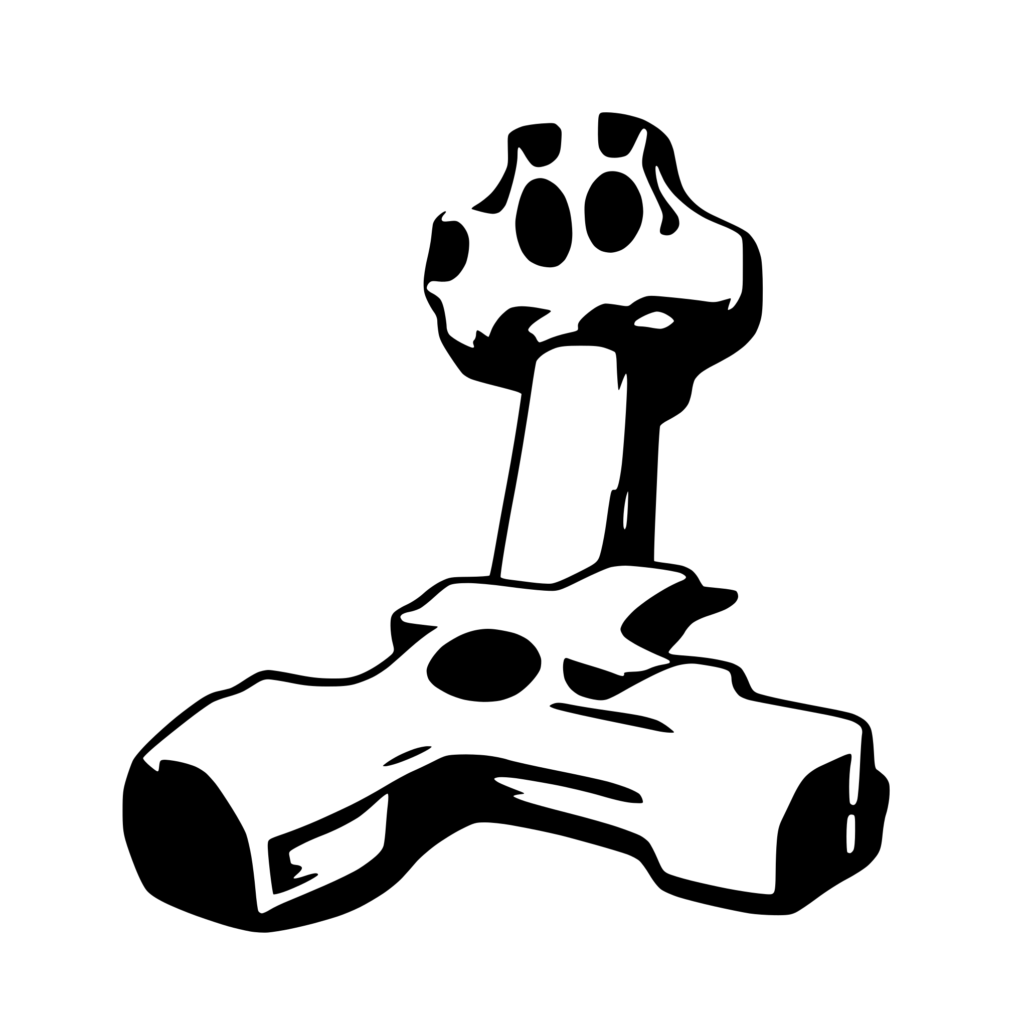 AI-generated SVG of a ONE BONE