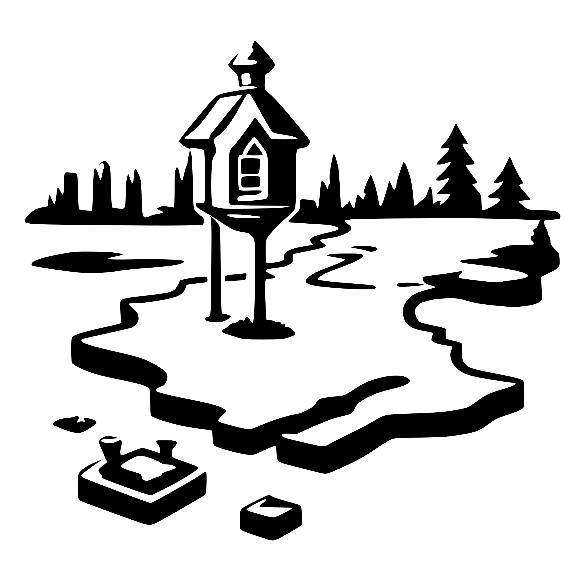 AI-generated SVG of a add a map