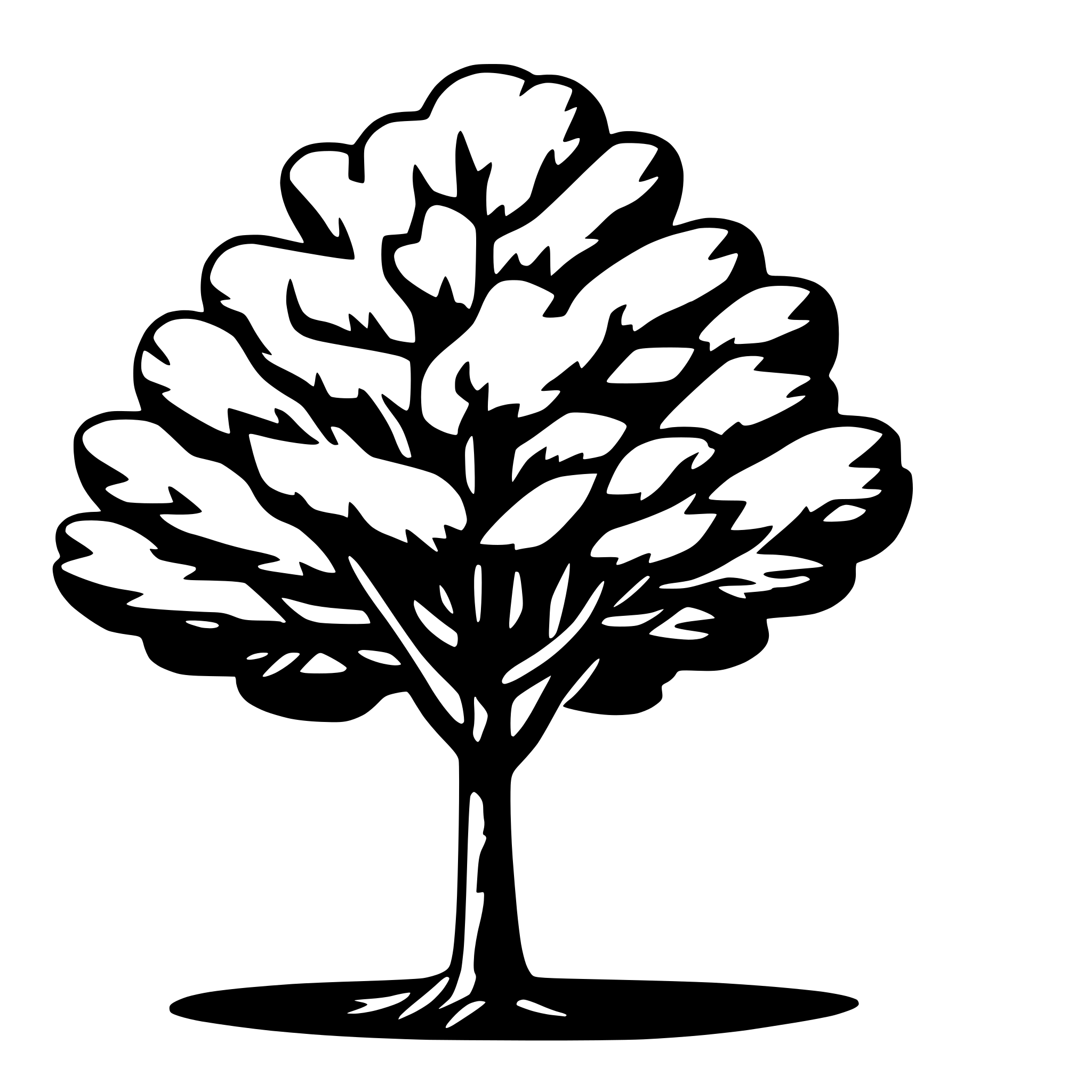 AI-generated SVG of a Baum