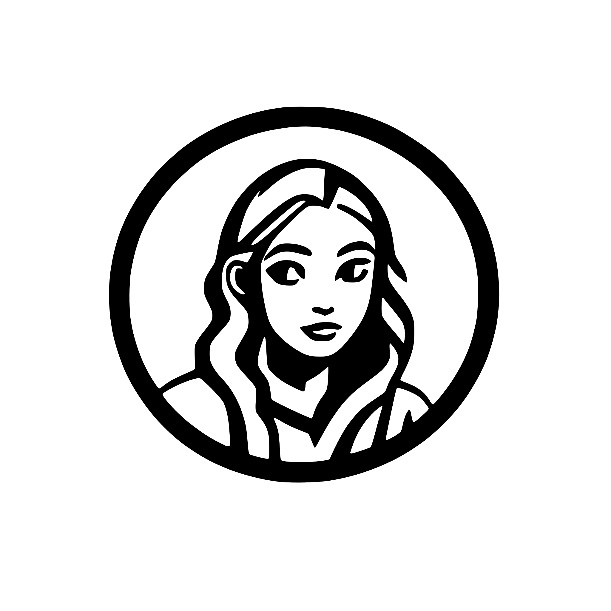 AI-generated SVG of a nordic god