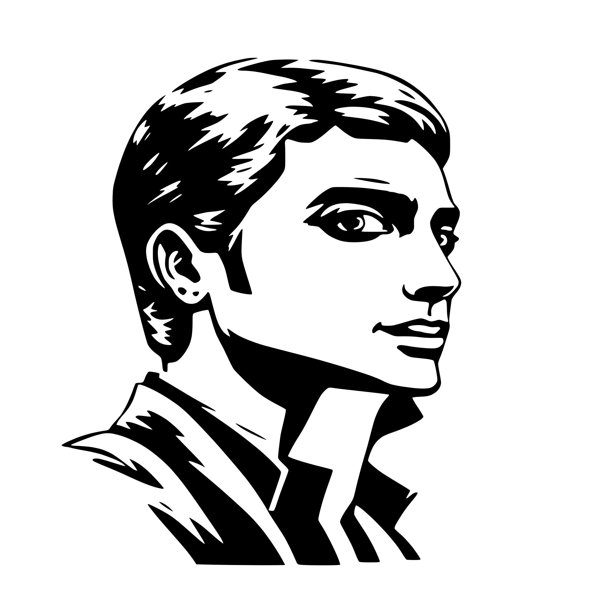 AI-generated SVG of 'celebrities'