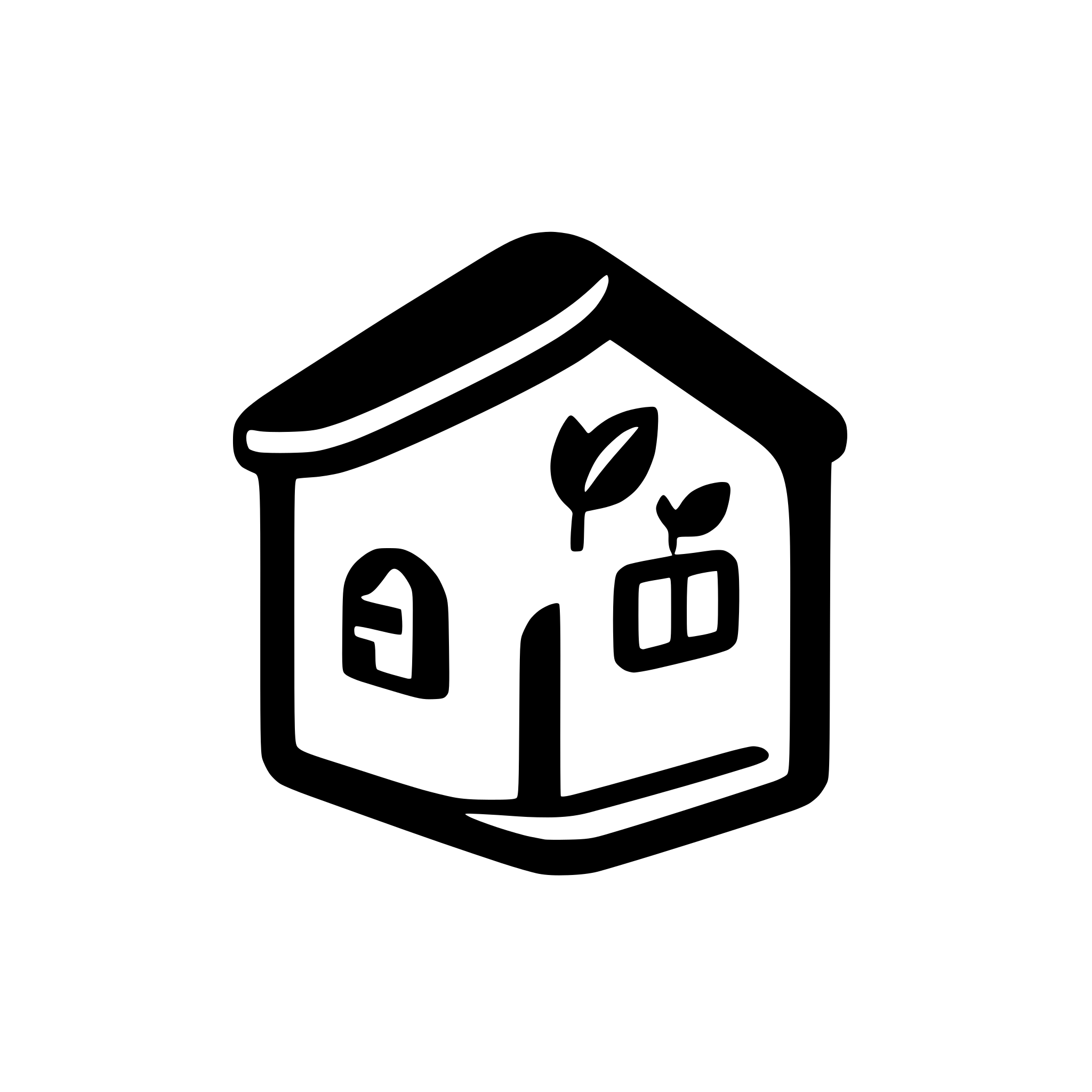 AI-generated SVG of a home icon