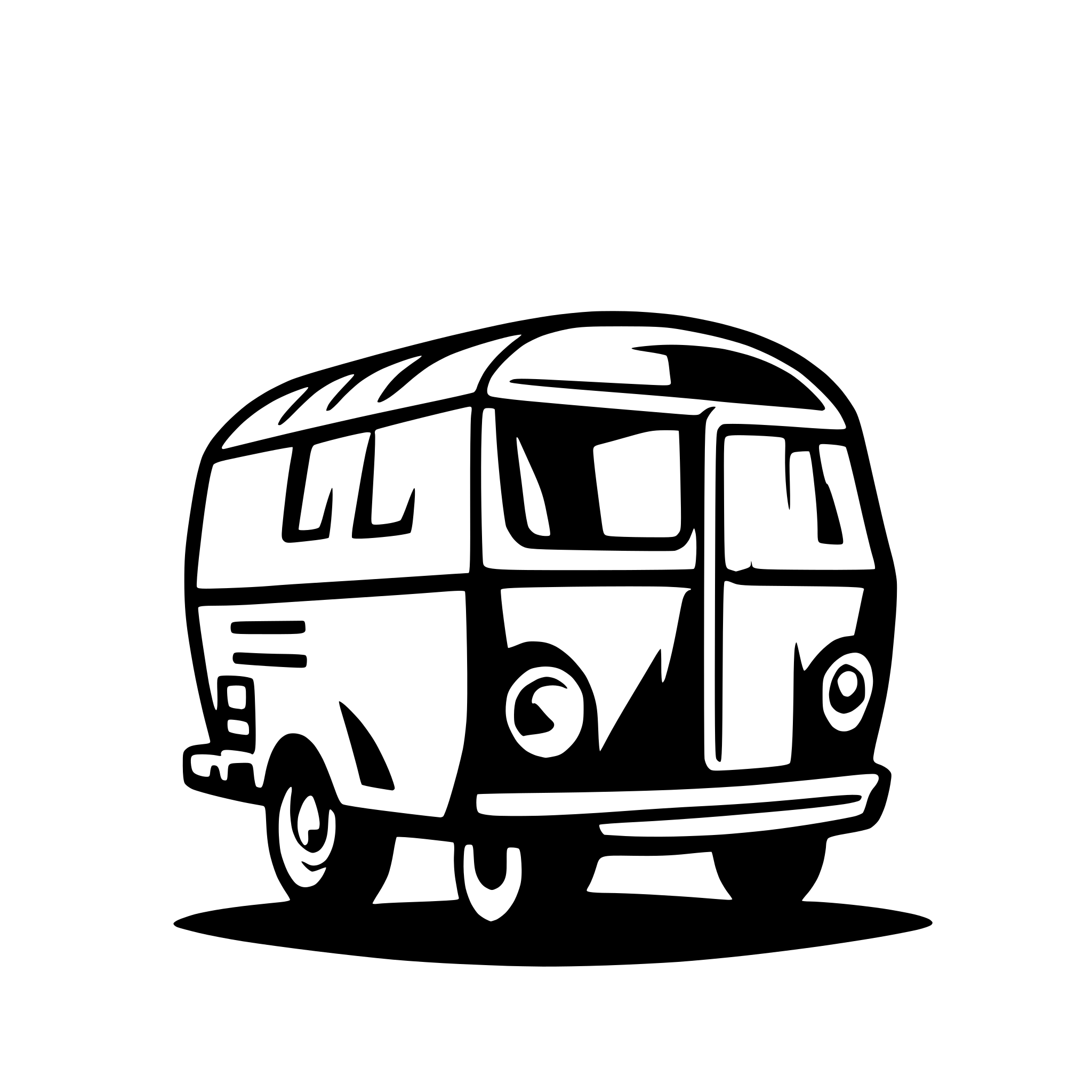 AI-generated SVG of 'Camper'