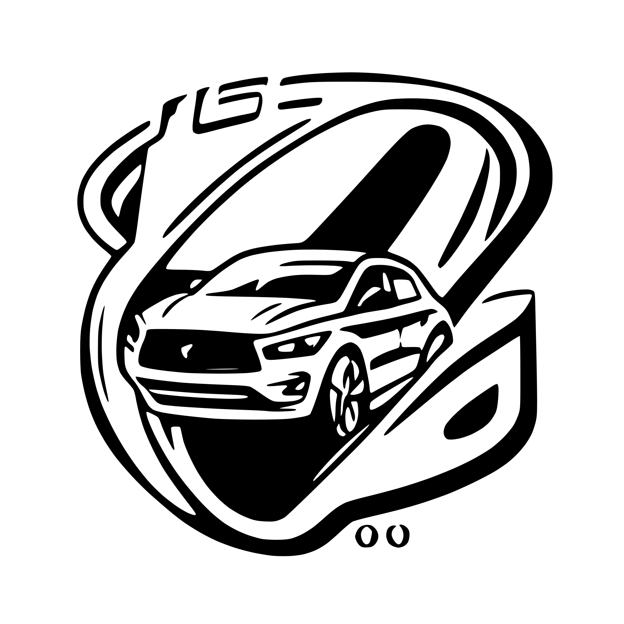 AI-generated SVG of a Infiniti Q50