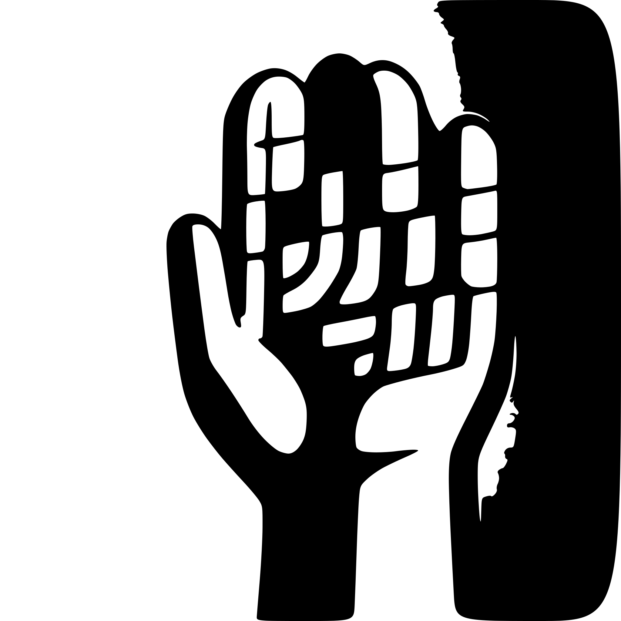 AI-generated SVG of 'marionettist hand controlling binary code'