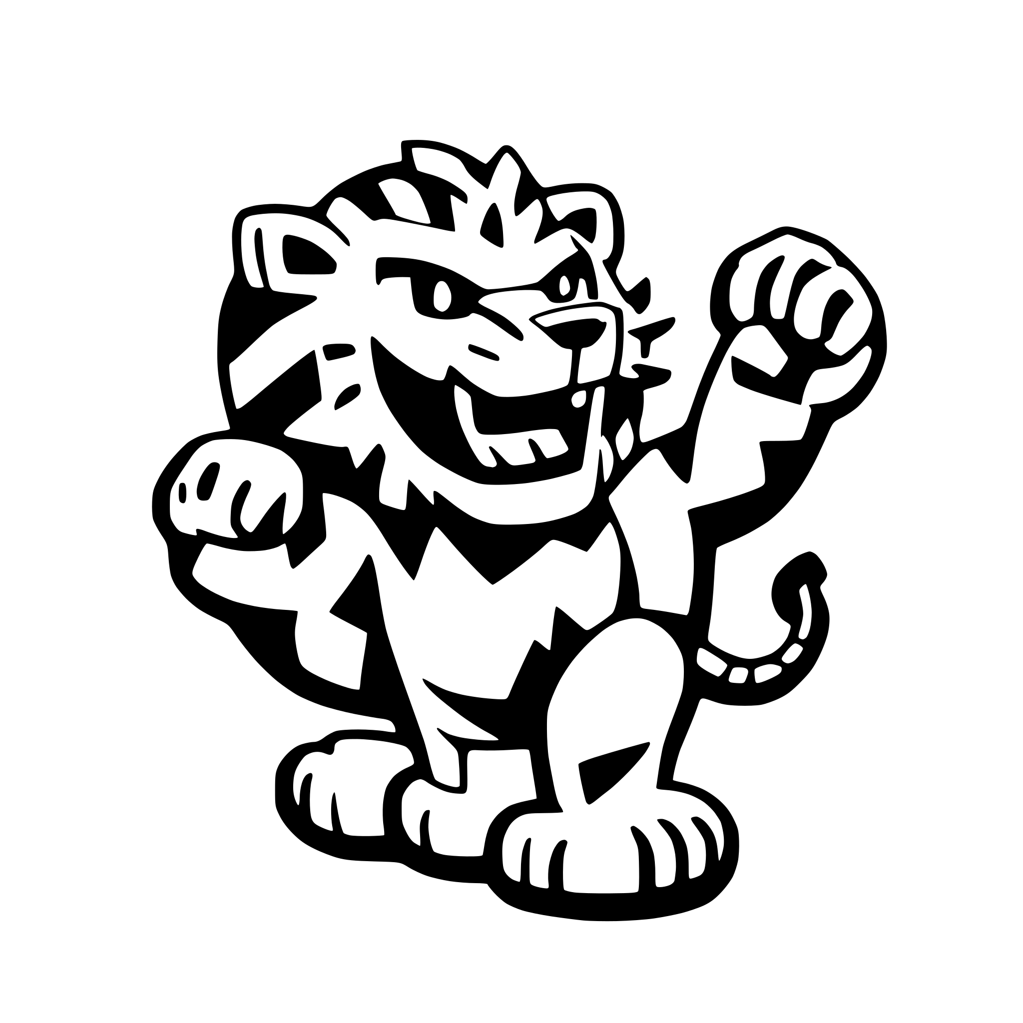 AI-generated SVG of a lion, fight, tiger