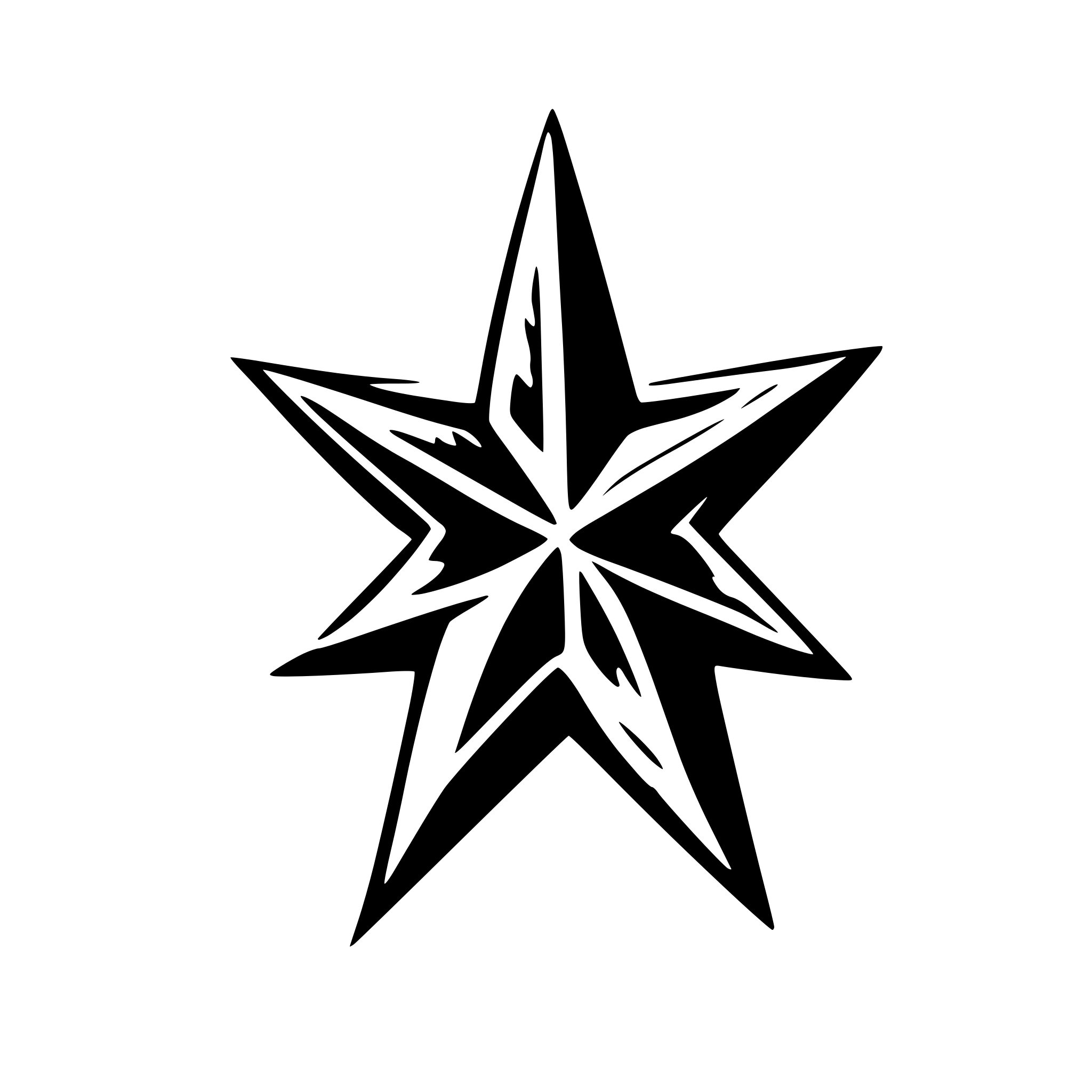 AI-generated SVG of a star